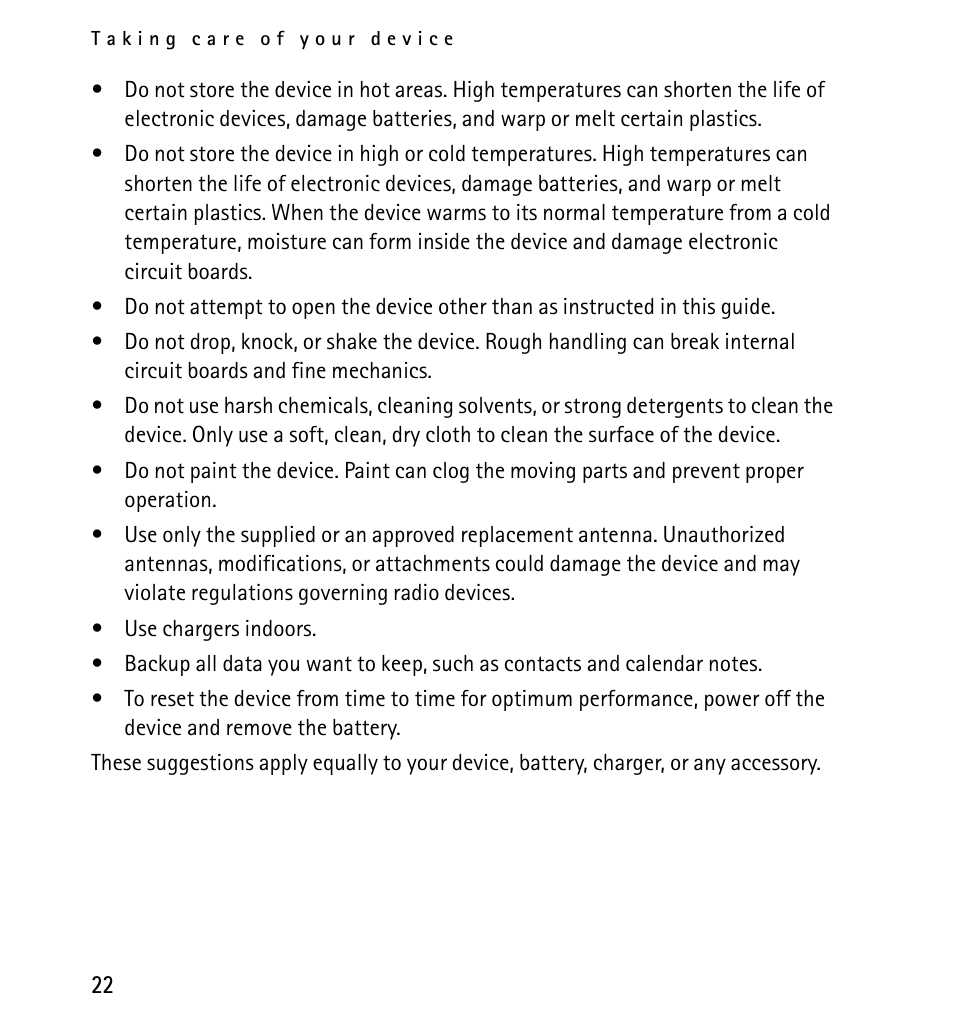 Nokia 1616 User Manual | Page 22 / 28