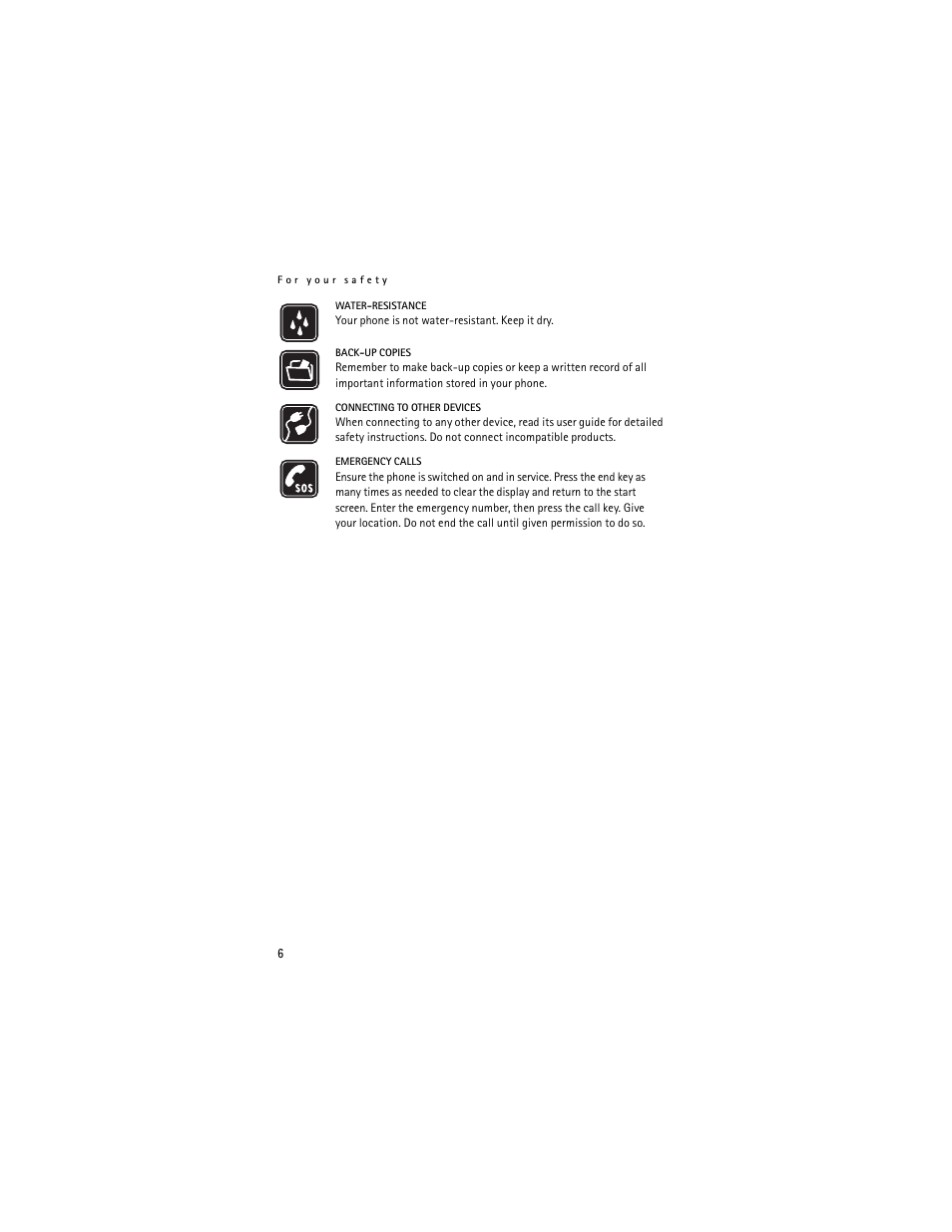 Nokia 2610 User Manual | Page 7 / 81