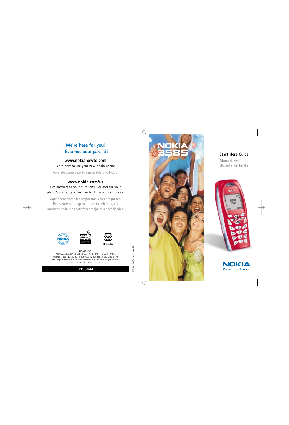 Nokia 3585 User Manual | 201 pages