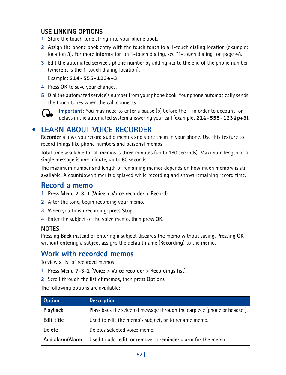 Learn about voice recorder | Nokia 3585 User Manual | Page 59 / 201