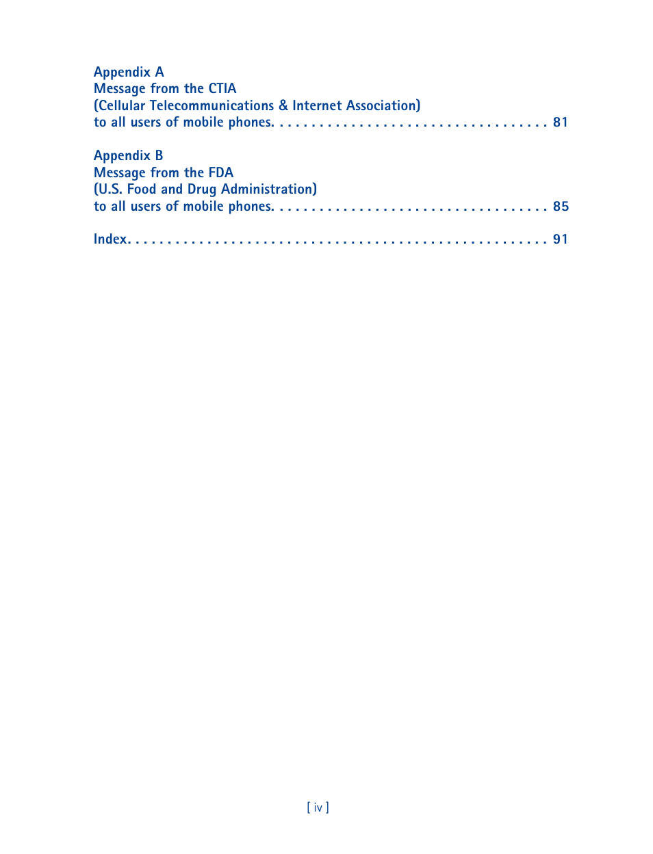 Nokia 3585 User Manual | Page 7 / 201