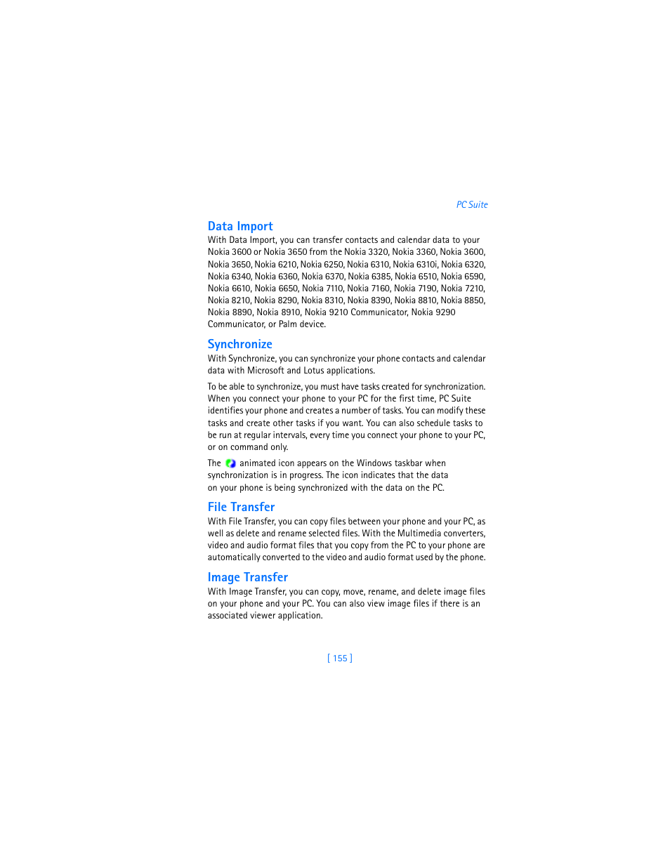Nokia 3600 User Manual | Page 164 / 217
