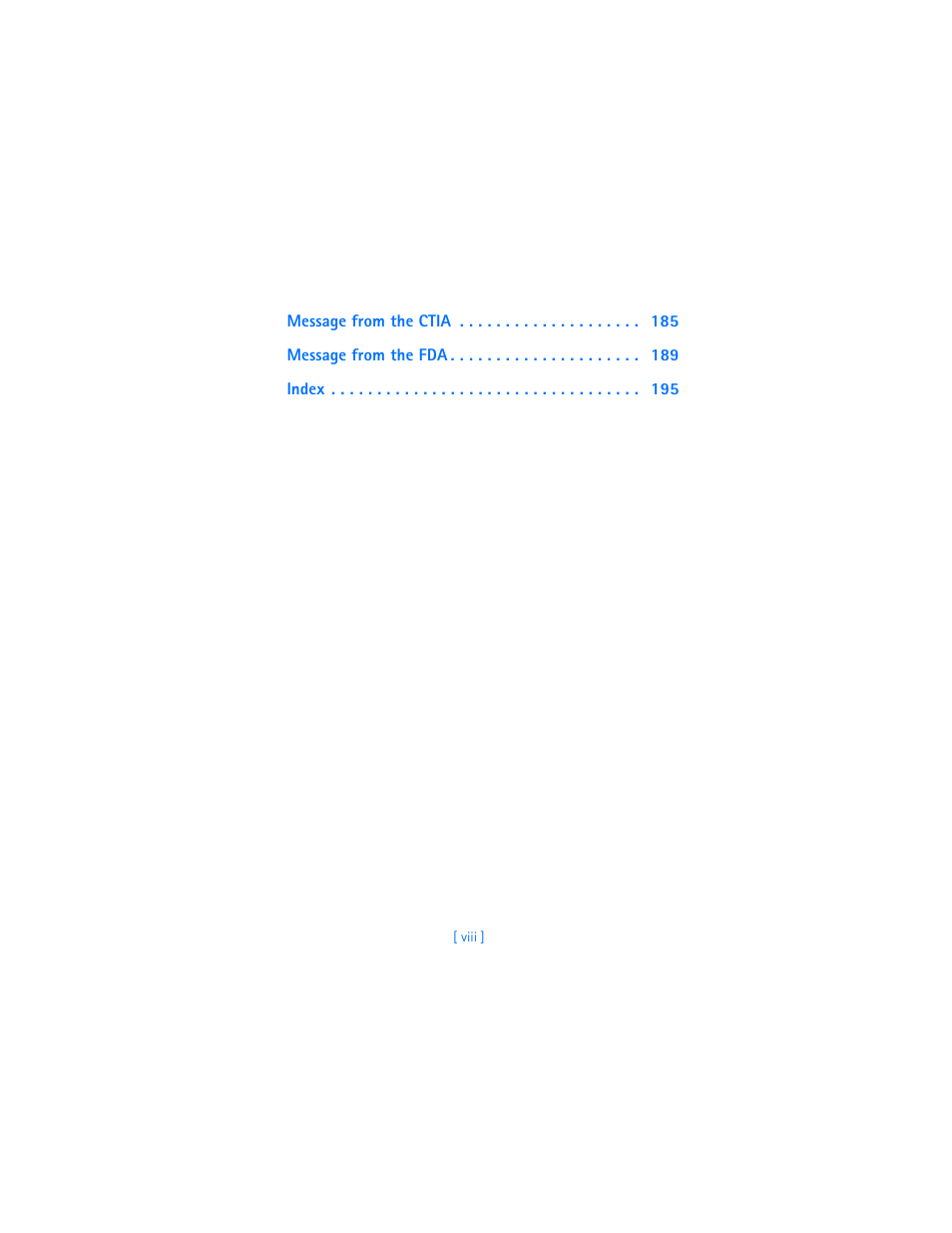 Nokia 3600 User Manual | Page 9 / 217