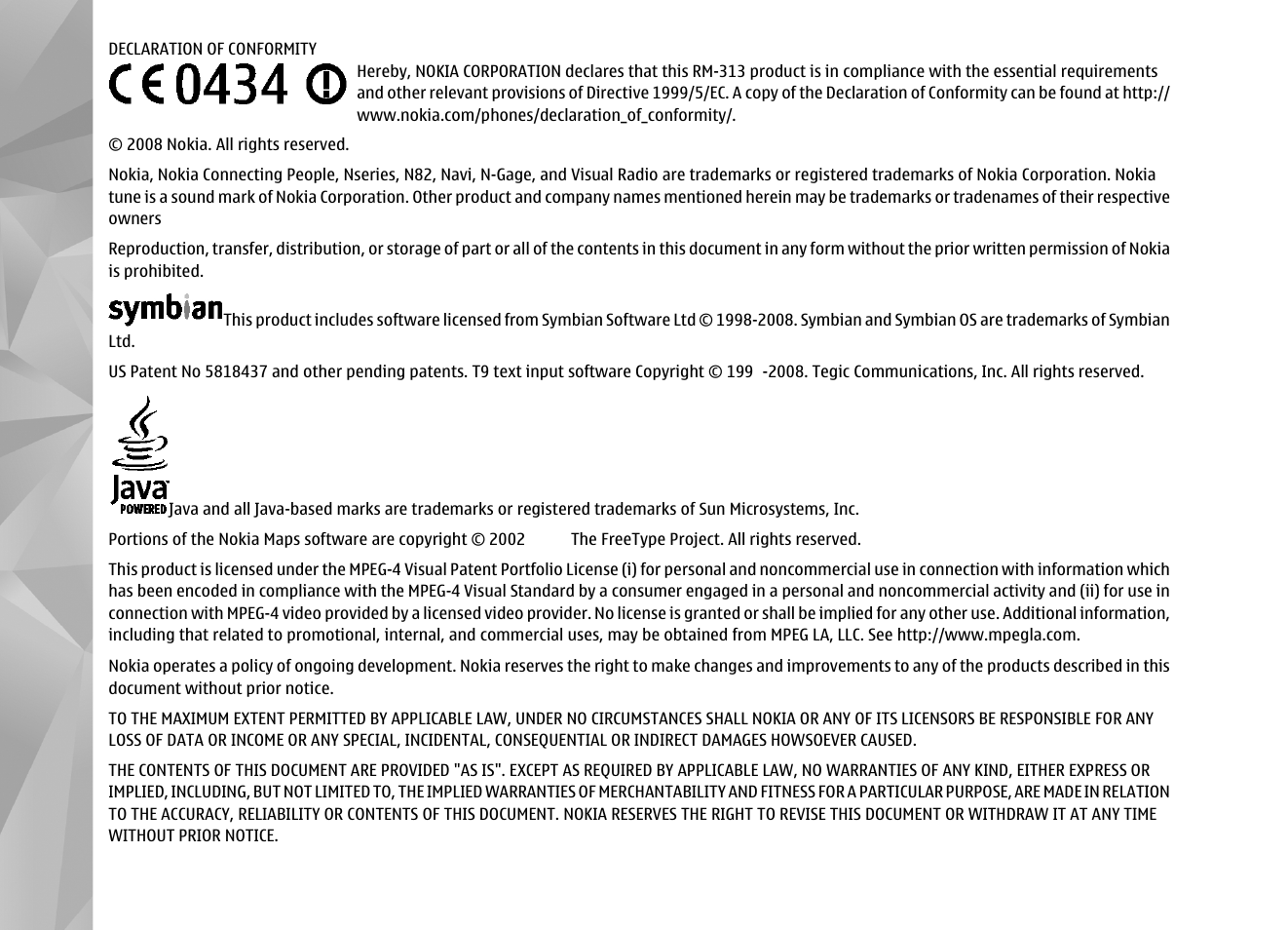 Nokia N82 User Manual | Page 2 / 171