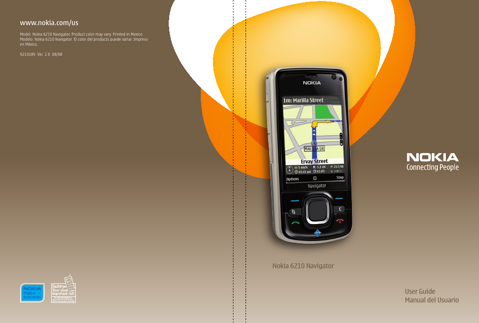 Nokia 6210 Navigator User Manual | 162 pages