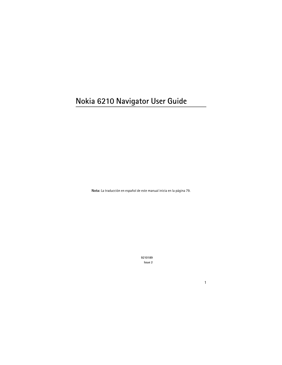 Nokia 6210 navigator user guide | Nokia 6210 Navigator User Manual | Page 2 / 162