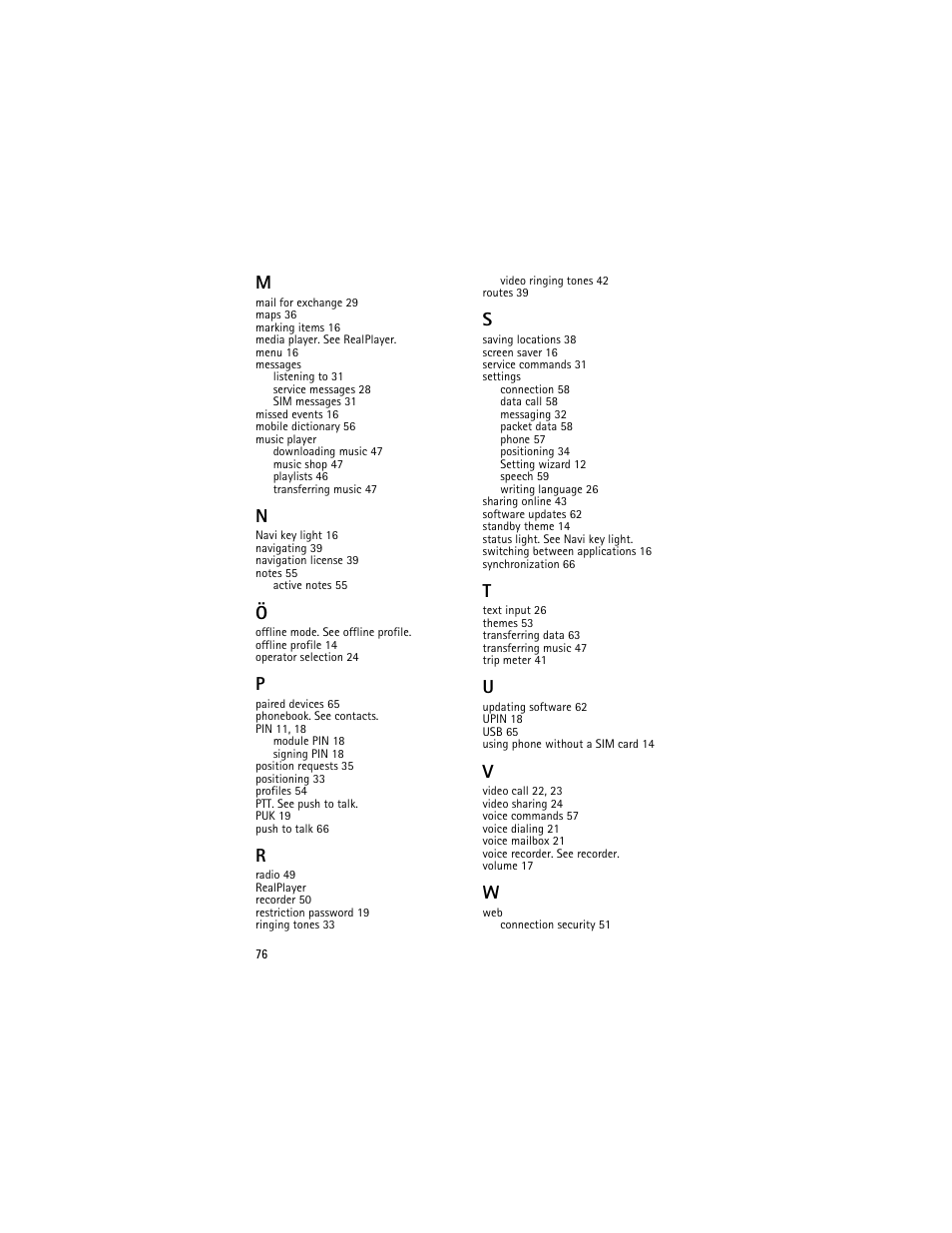 Nokia 6210 Navigator User Manual | Page 77 / 162
