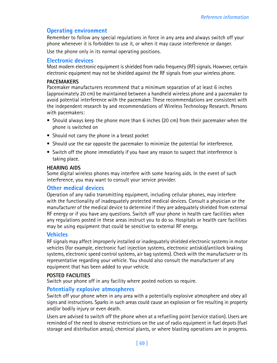 Nokia 3585i User Manual | Page 73 / 97