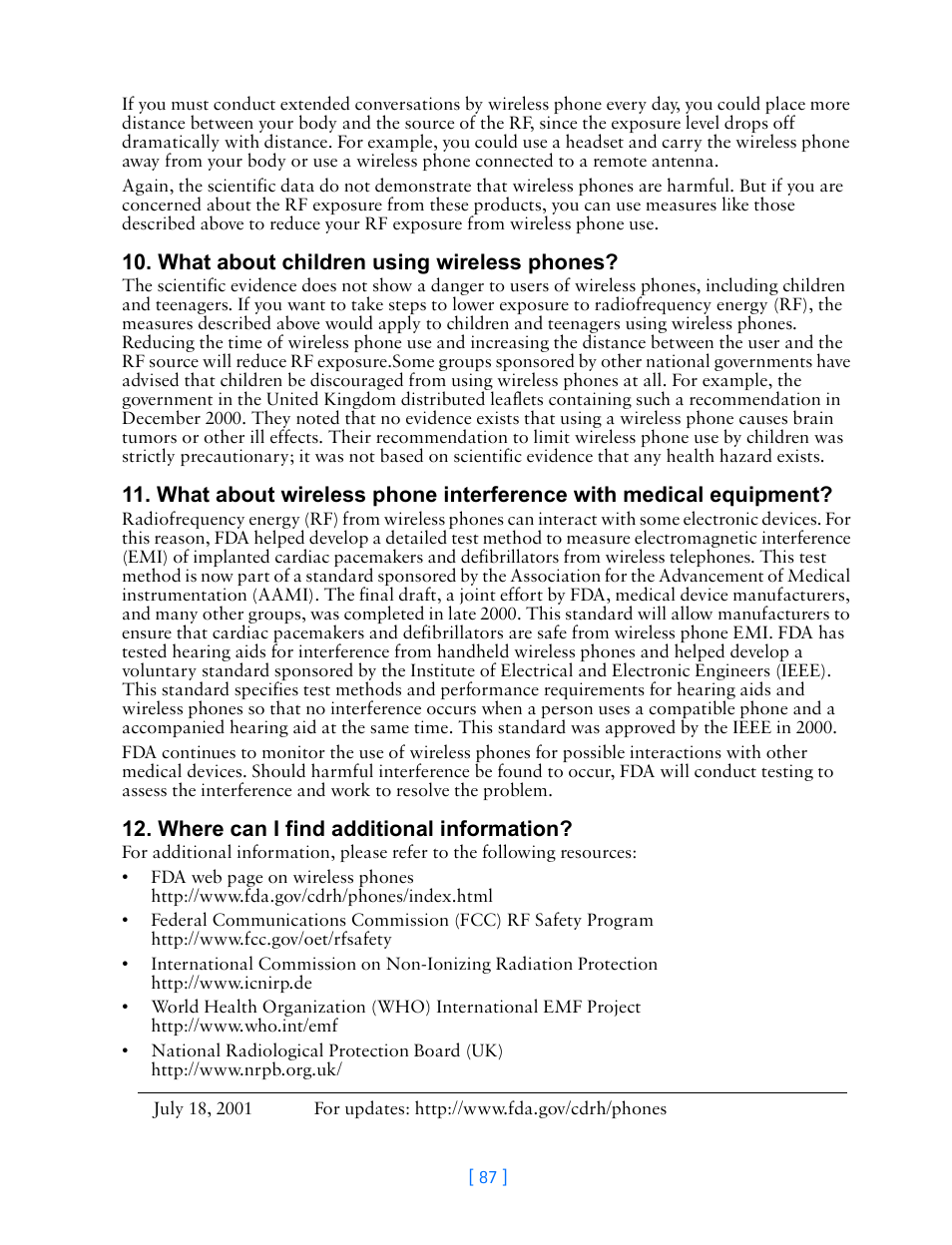 Nokia 3585i User Manual | Page 91 / 97