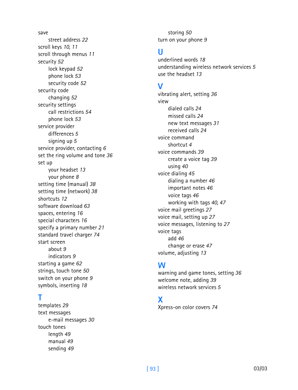 Nokia 3585i User Manual | Page 97 / 97