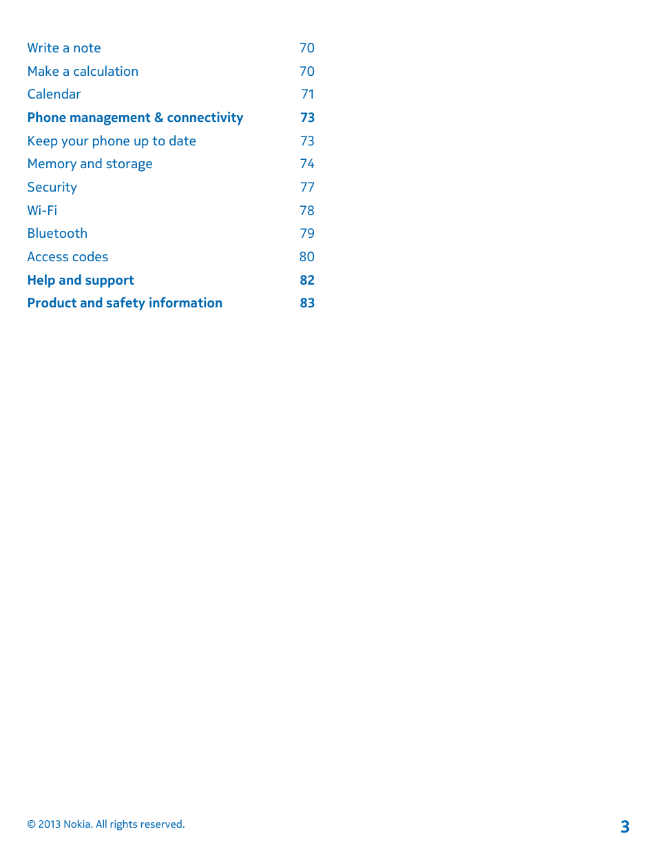 Nokia Lumia 800 User Manual | Page 3 / 88