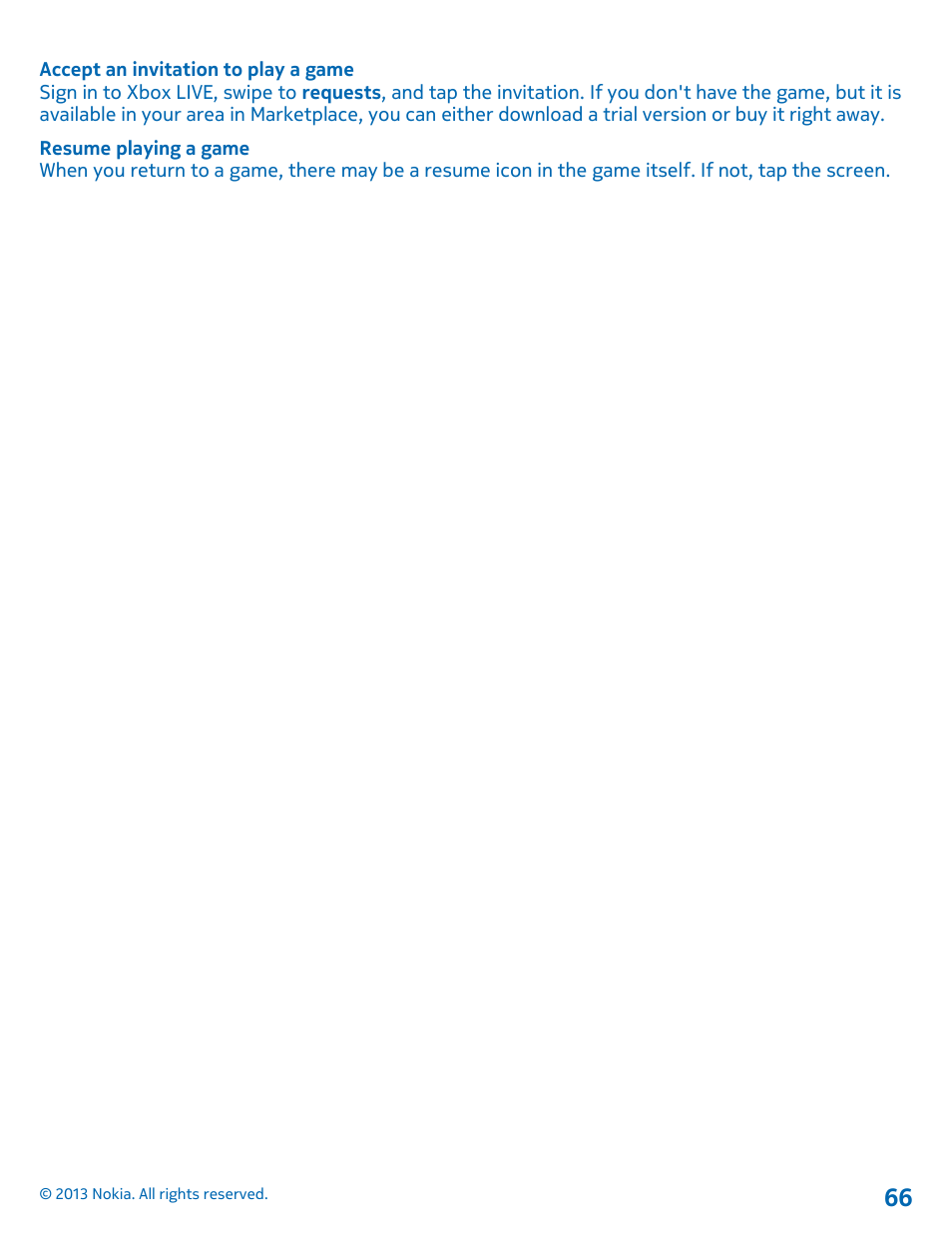 Nokia Lumia 800 User Manual | Page 66 / 88