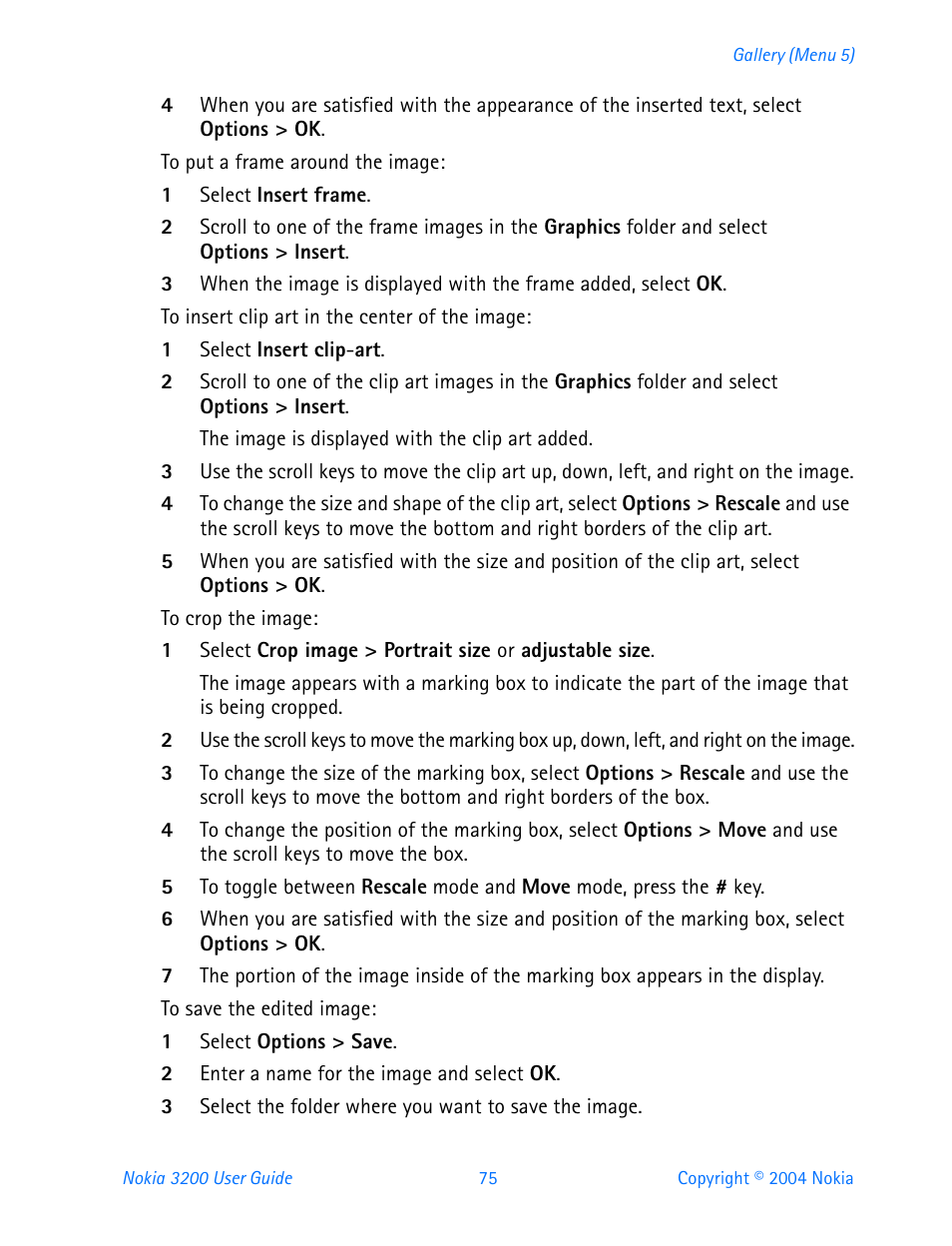 Nokia 3200 User Manual | Page 86 / 153