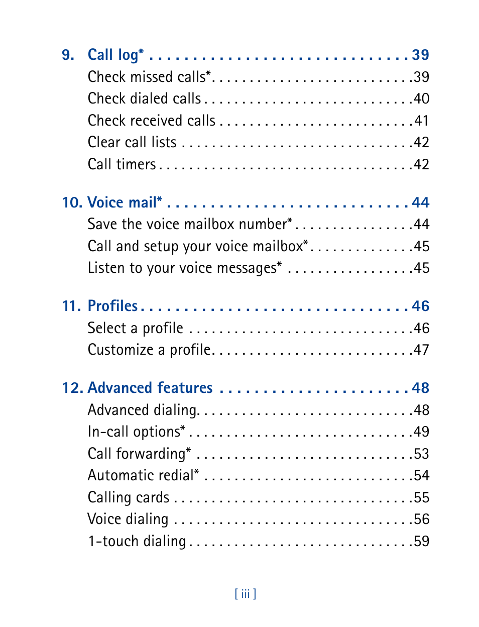 Nokia 7190 User Manual | Page 5 / 144