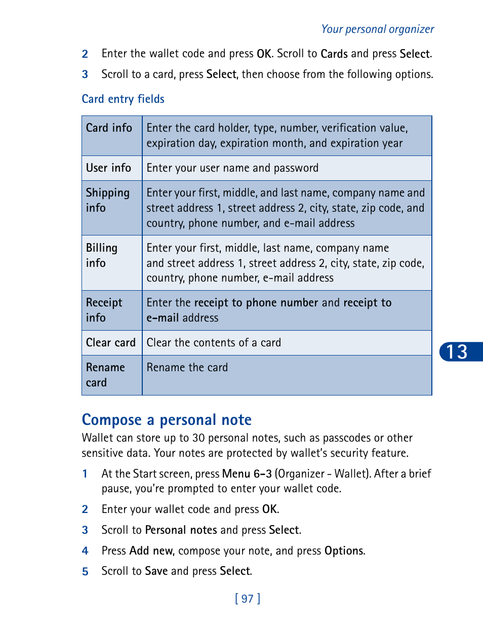 Nokia 6340 User Manual | Page 106 / 161