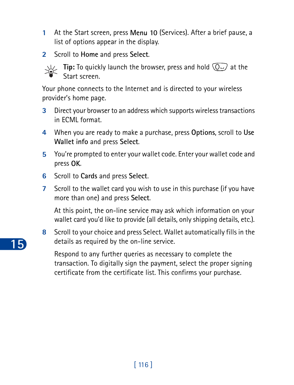 Nokia 6340 User Manual | Page 125 / 161