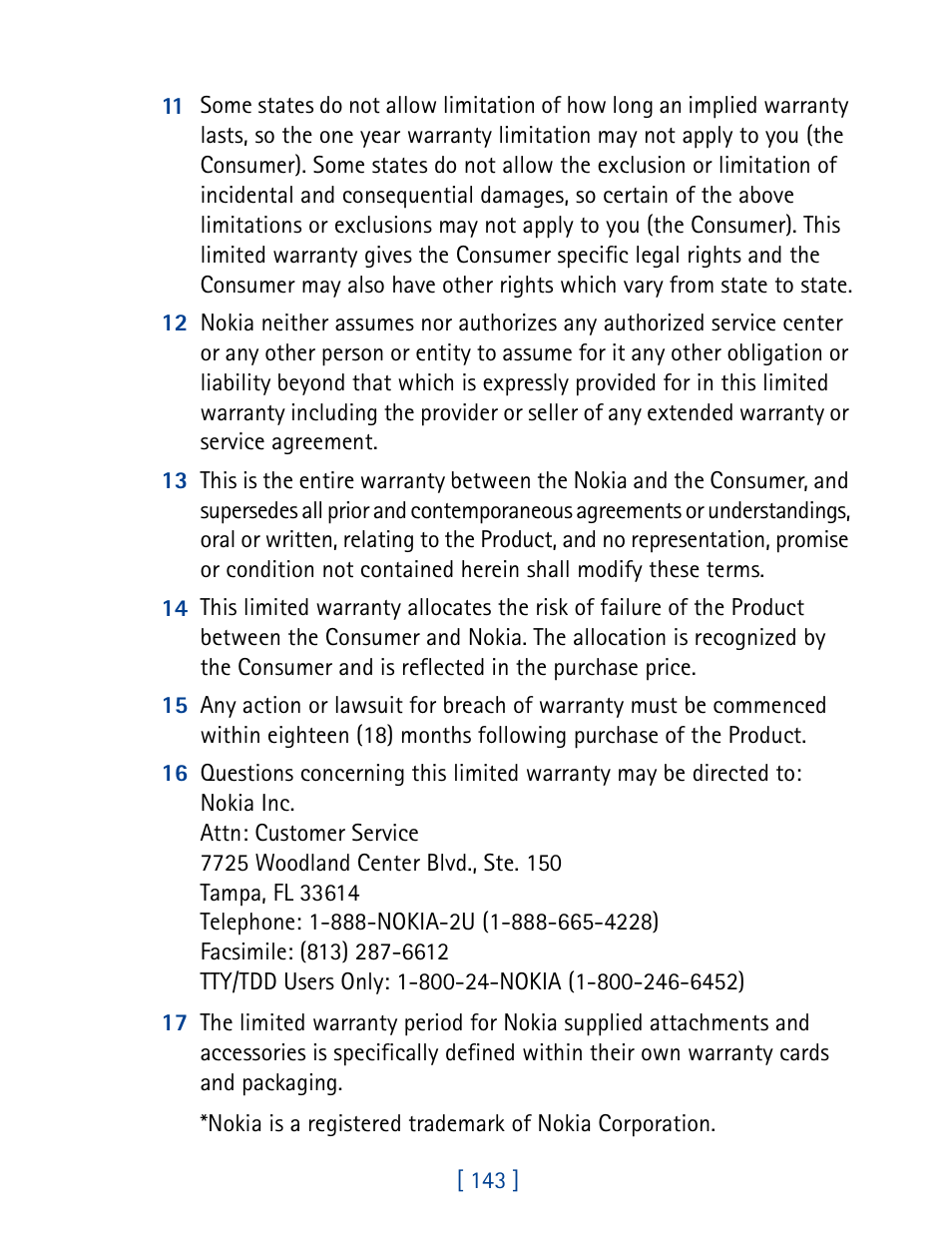 Nokia 6340 User Manual | Page 152 / 161