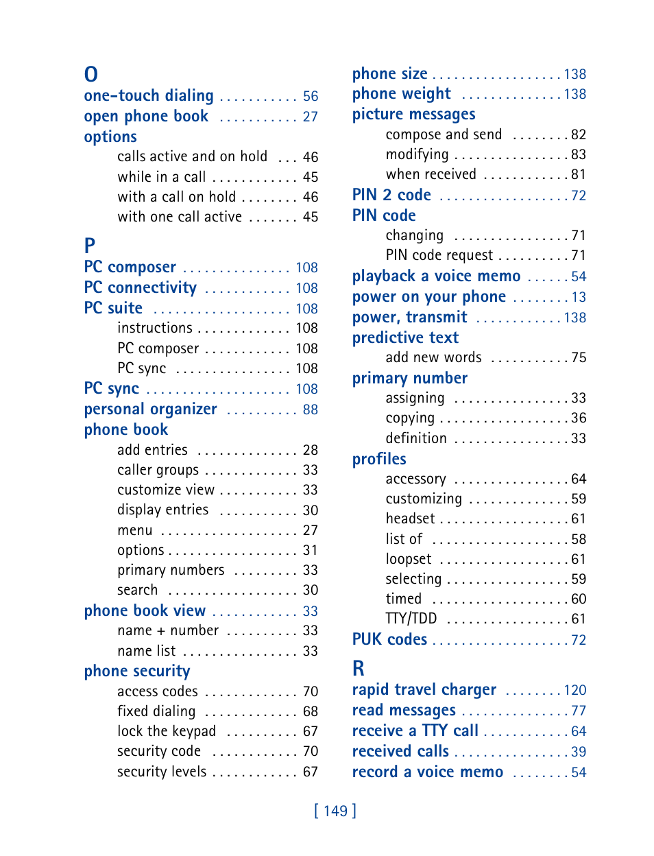 Nokia 6340 User Manual | Page 158 / 161