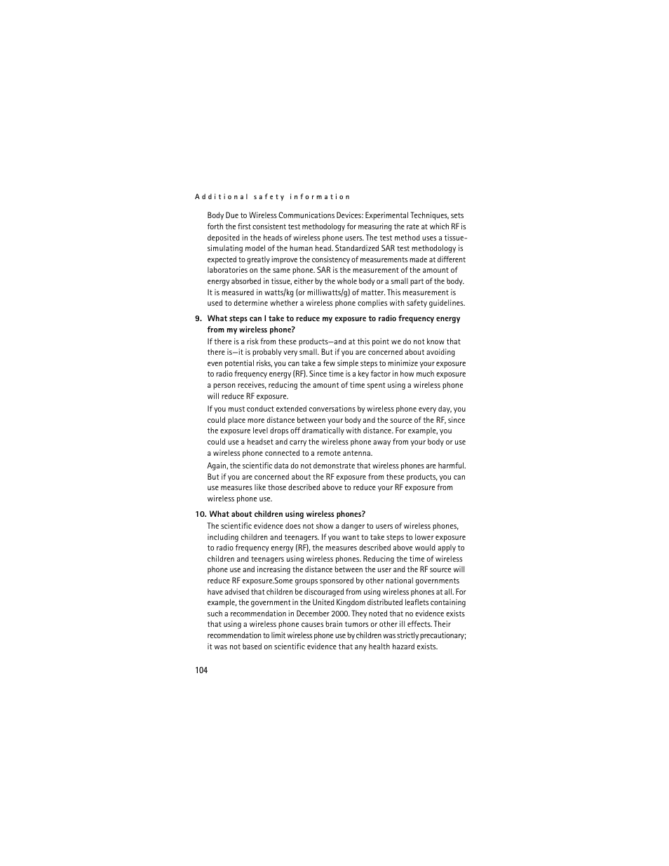Nokia 6236i User Manual | Page 105 / 109