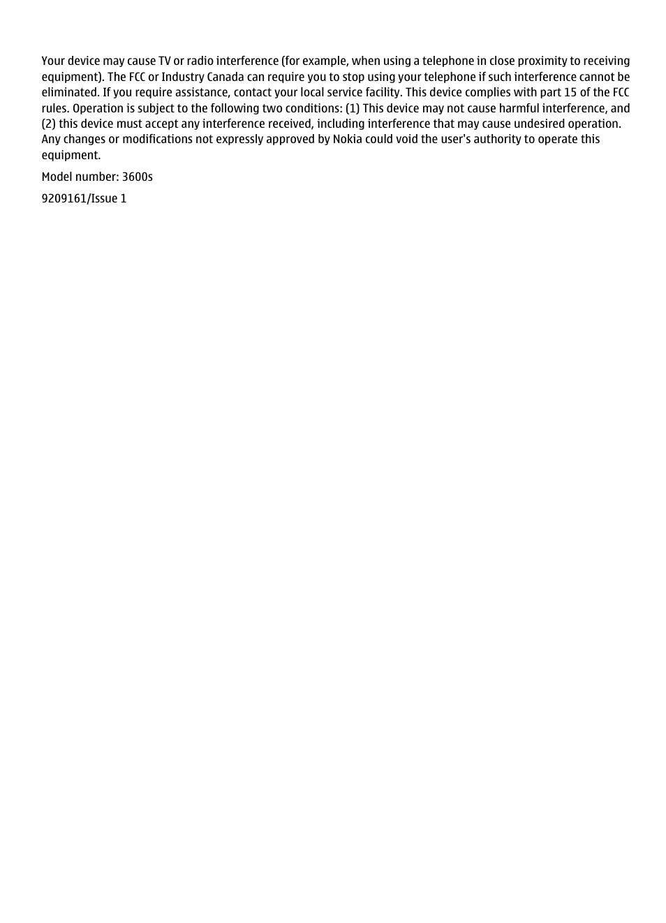 Nokia 3600 Slide User Manual | Page 3 / 58