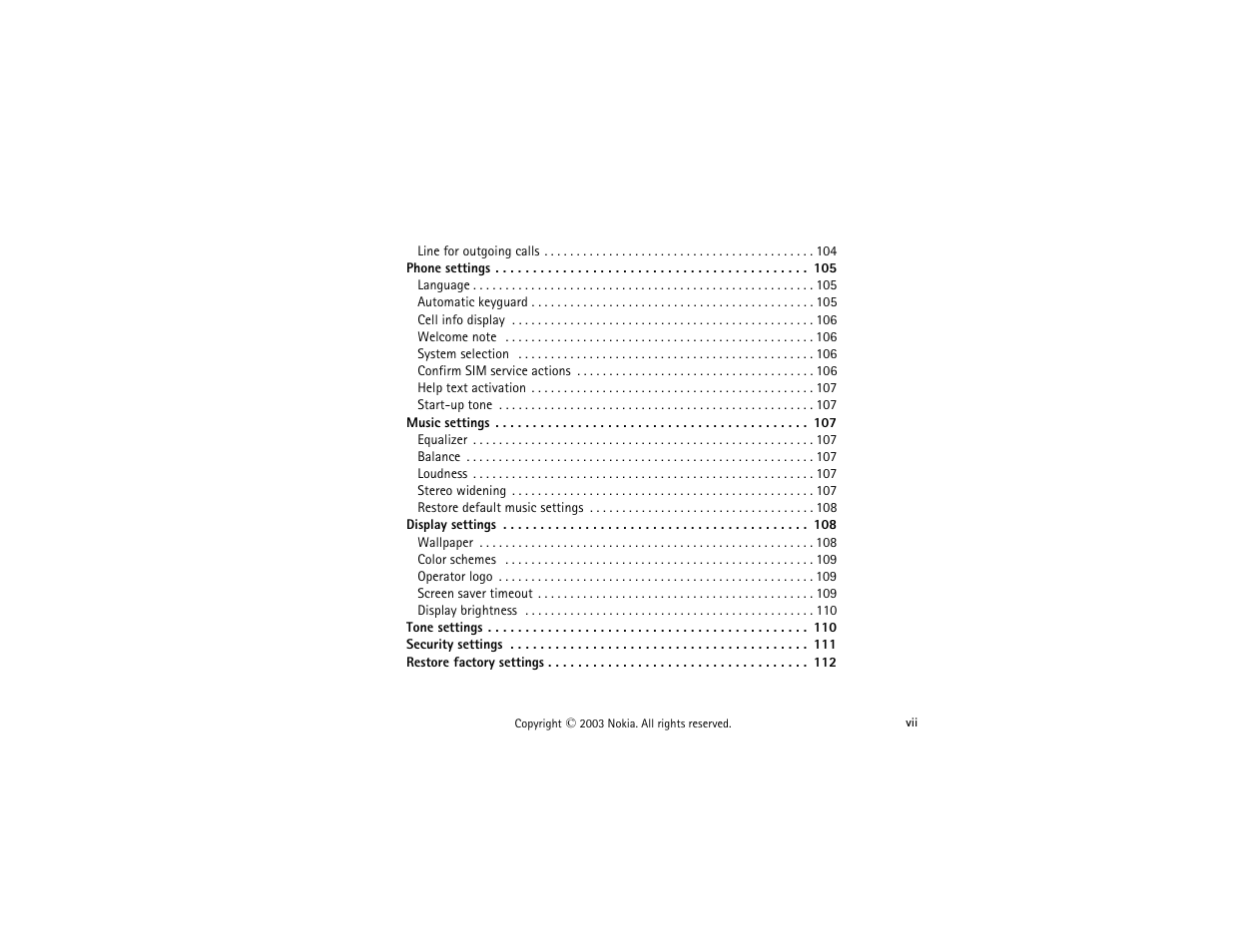 Nokia 3300 User Manual | Page 10 / 252