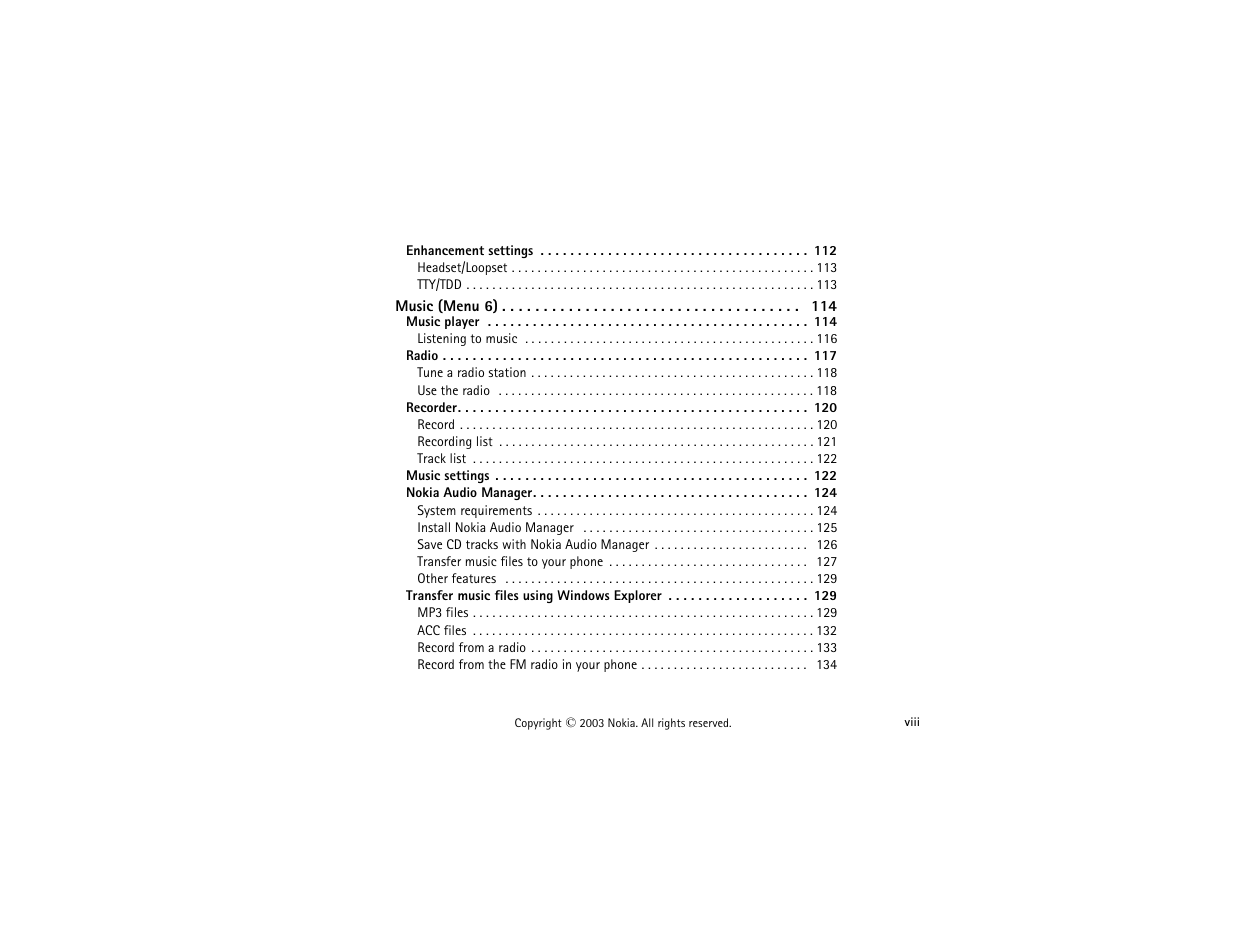 Nokia 3300 User Manual | Page 11 / 252