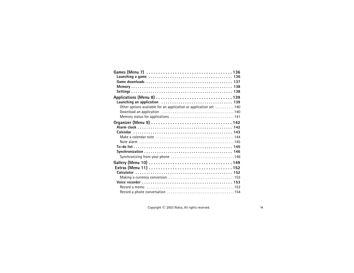 Nokia 3300 User Manual | Page 12 / 252