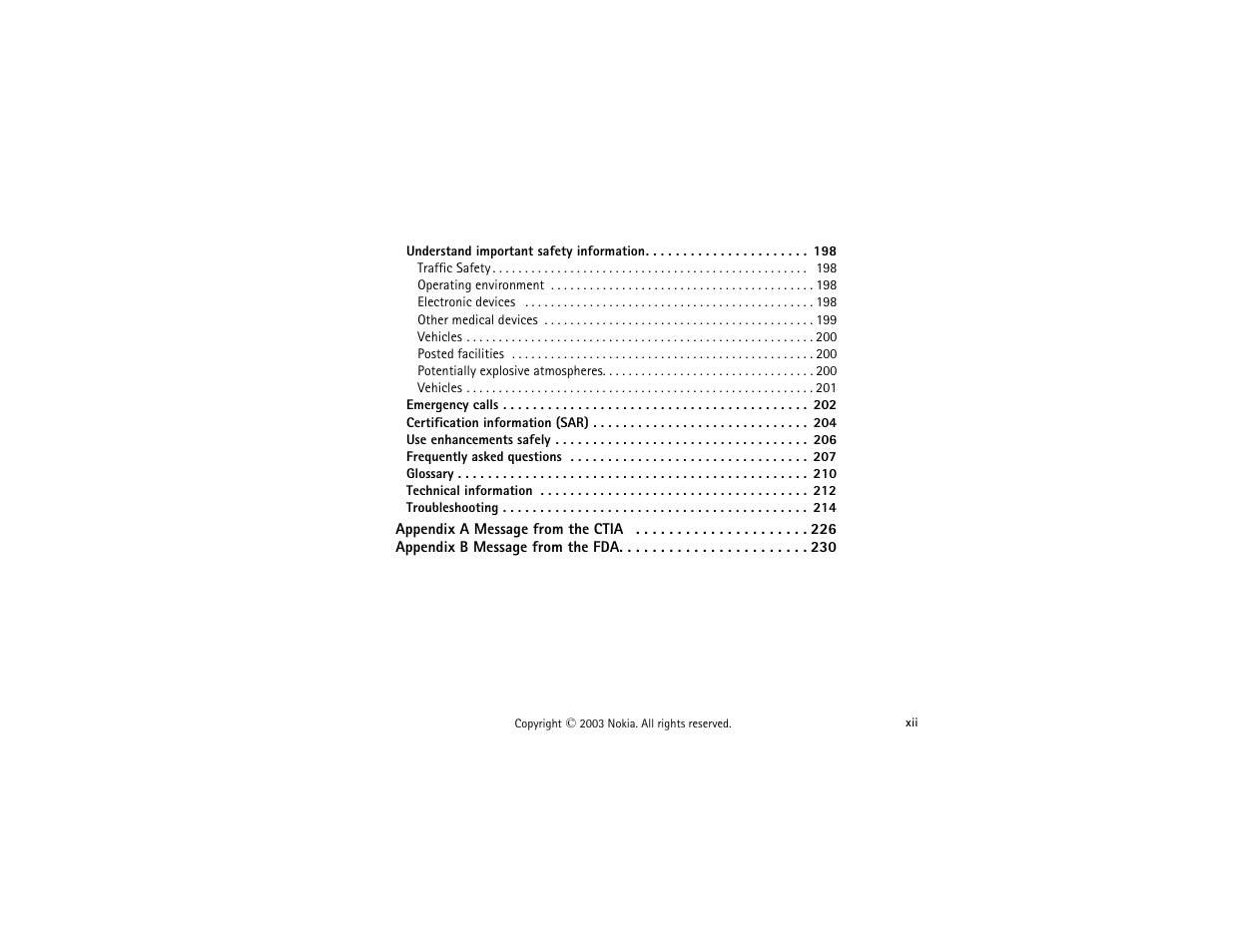 Nokia 3300 User Manual | Page 15 / 252