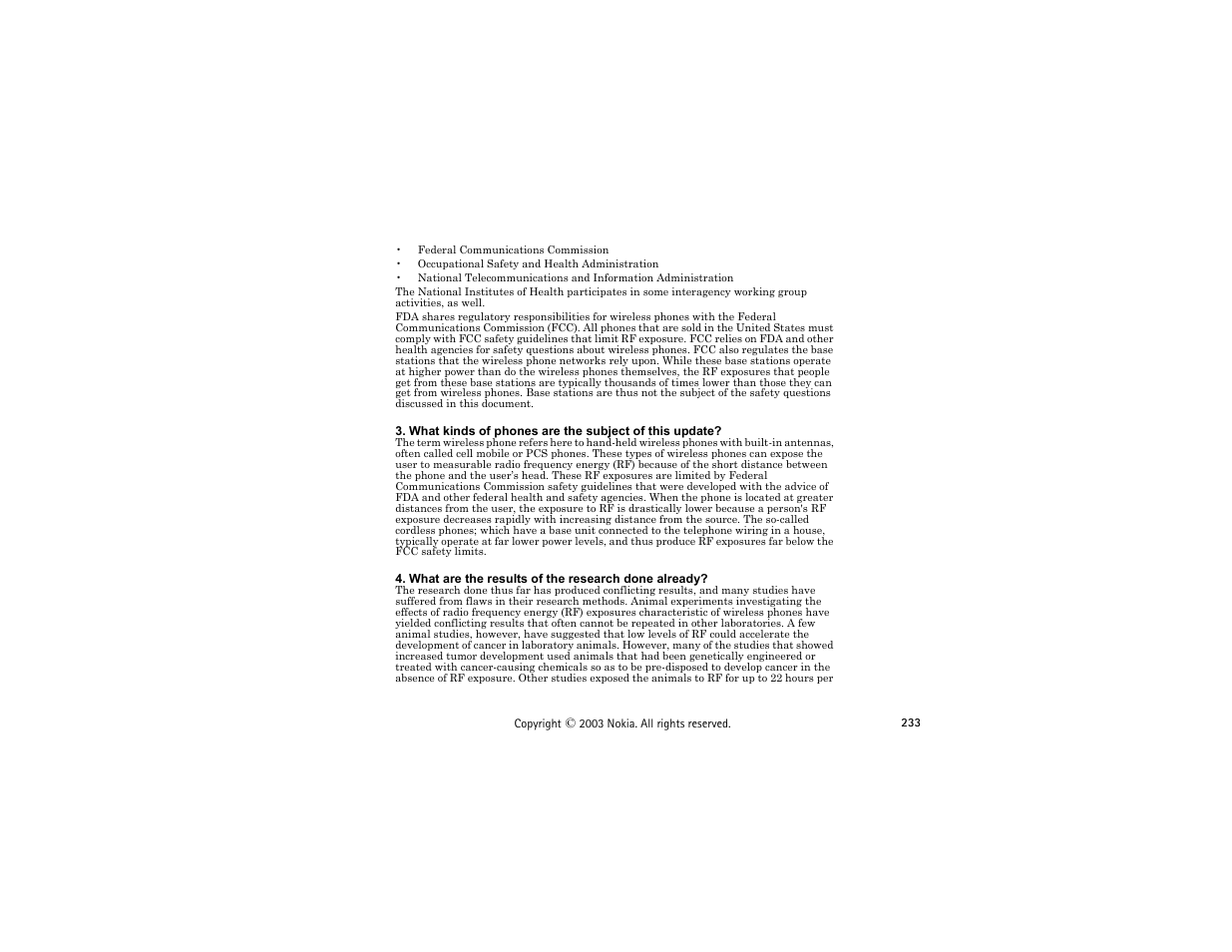 Nokia 3300 User Manual | Page 247 / 252