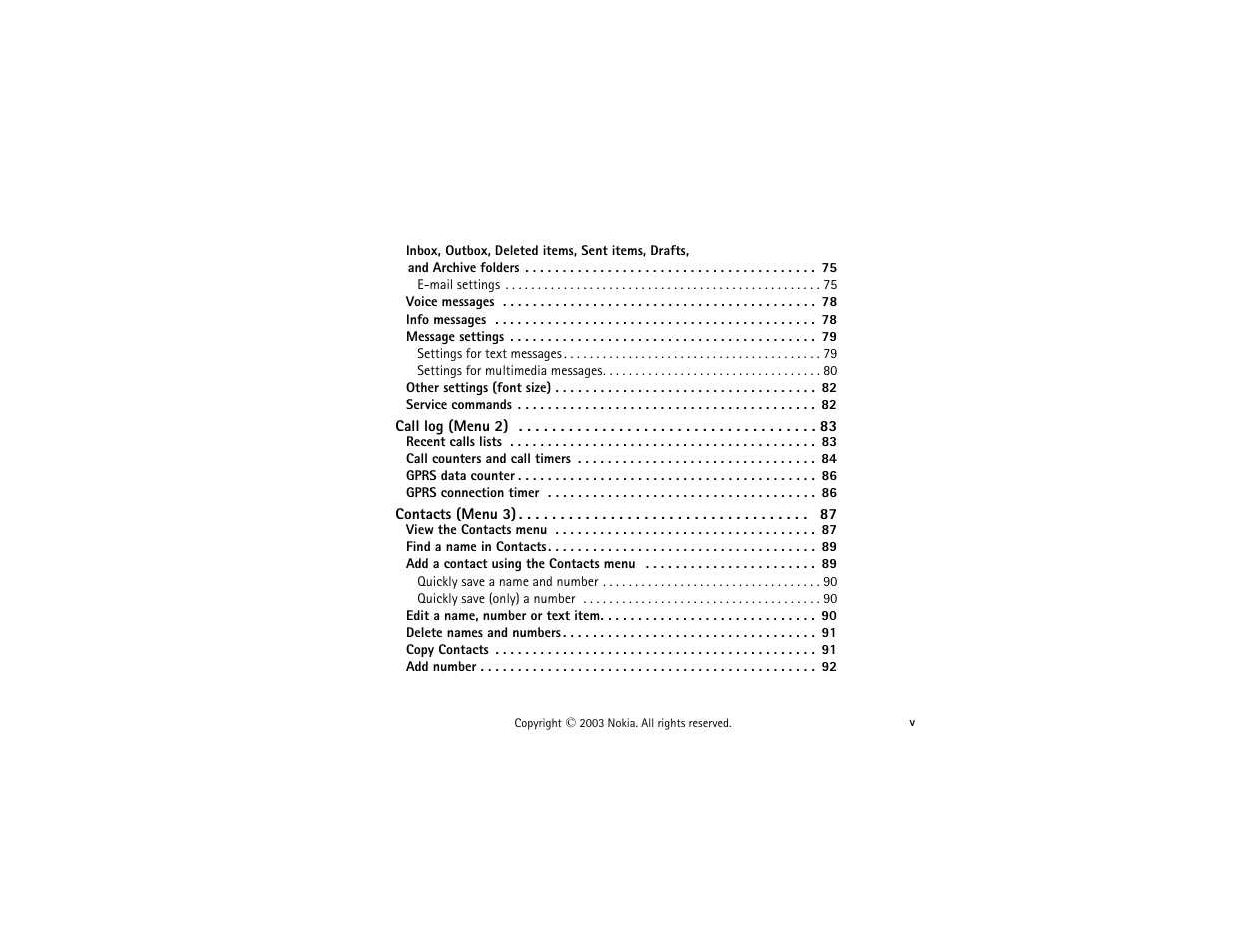 Nokia 3300 User Manual | Page 8 / 252