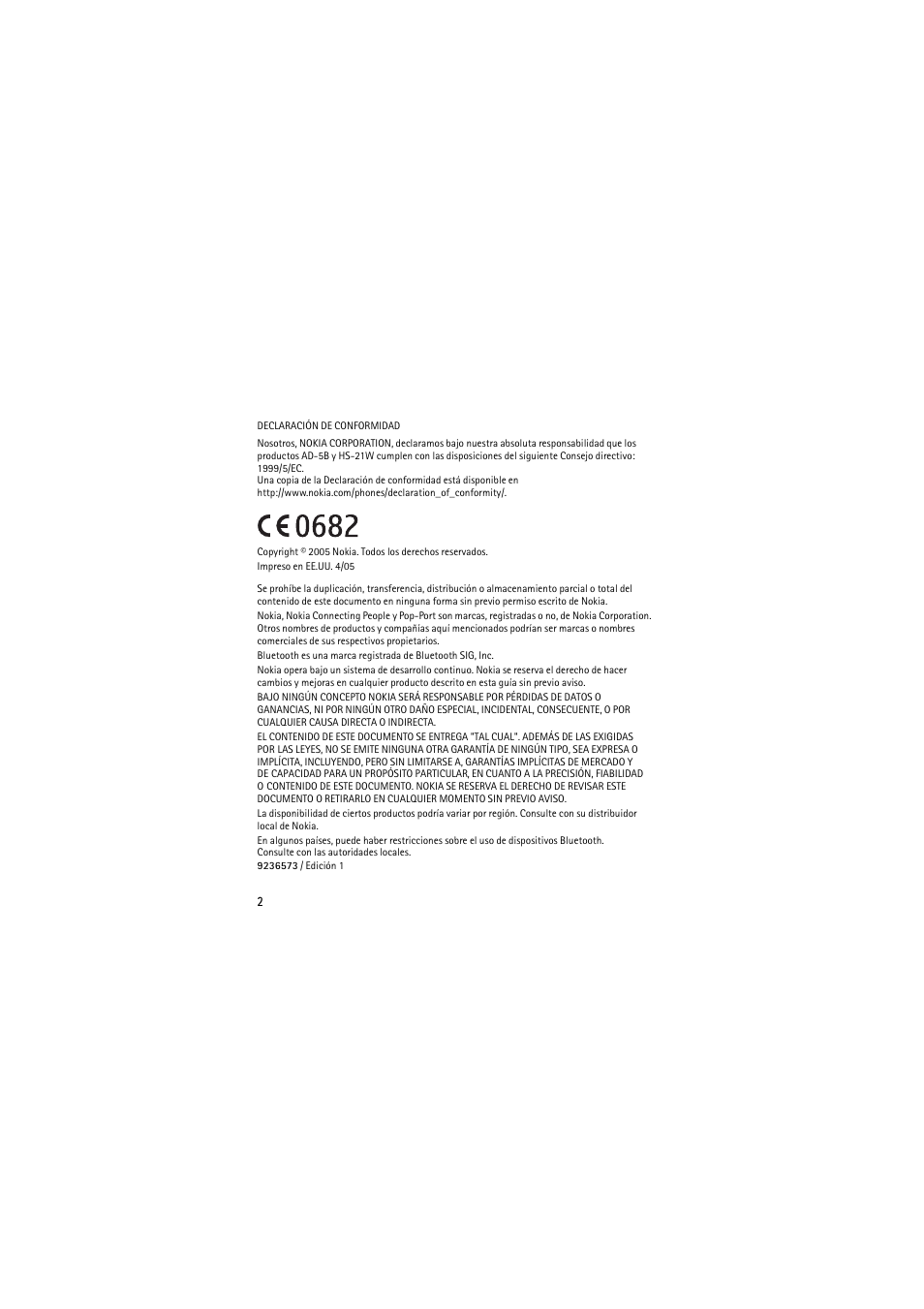 Nokia Wireless Clip-on Headset HS-21W User Manual | Page 30 / 124