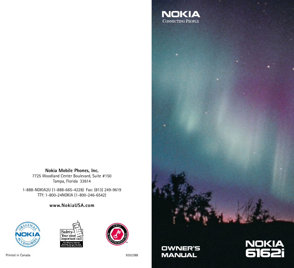 Nokia 6162 User Manual | 101 pages