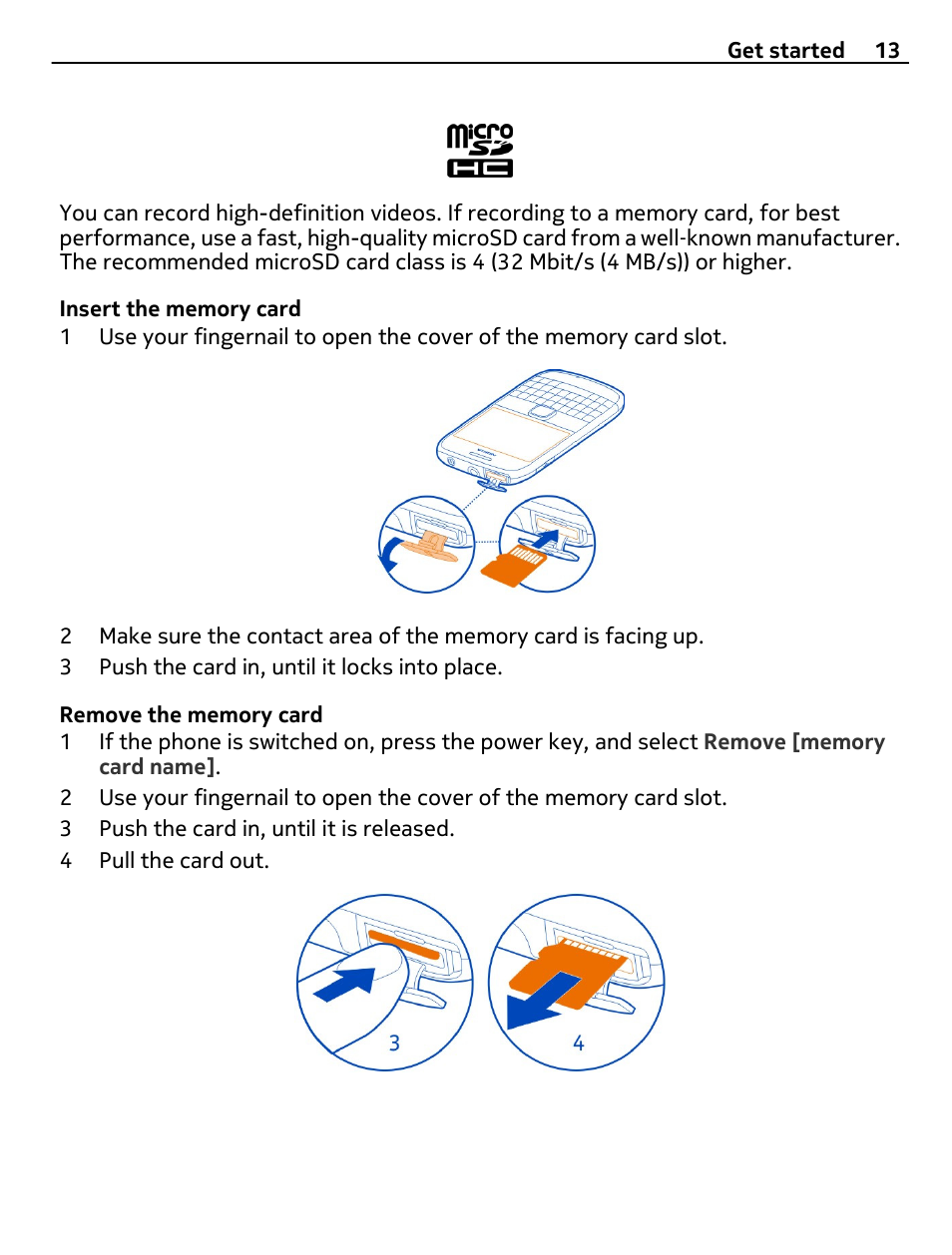 Nokia E6-00 User Manual | Page 13 / 126