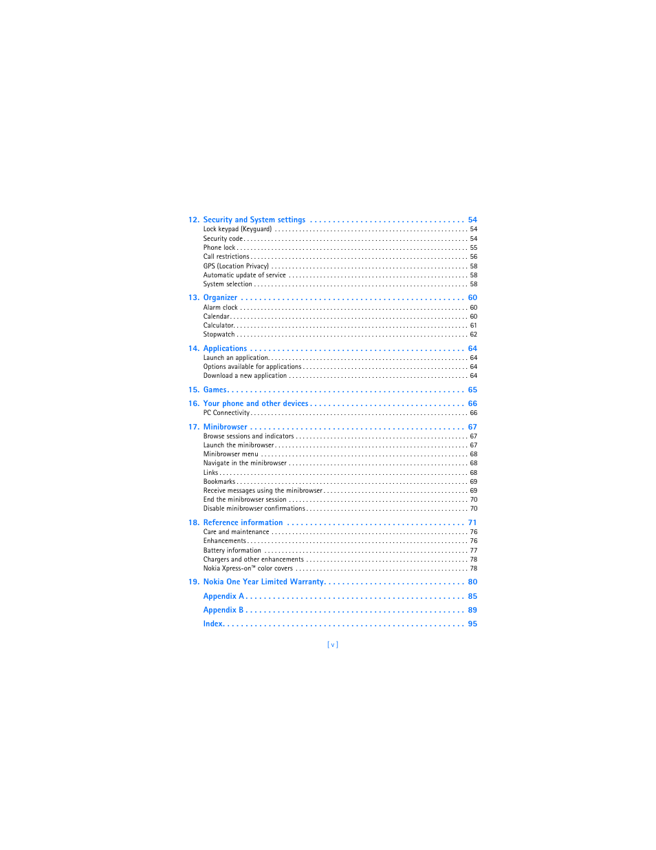 Nokia 2285 User Manual | Page 6 / 105