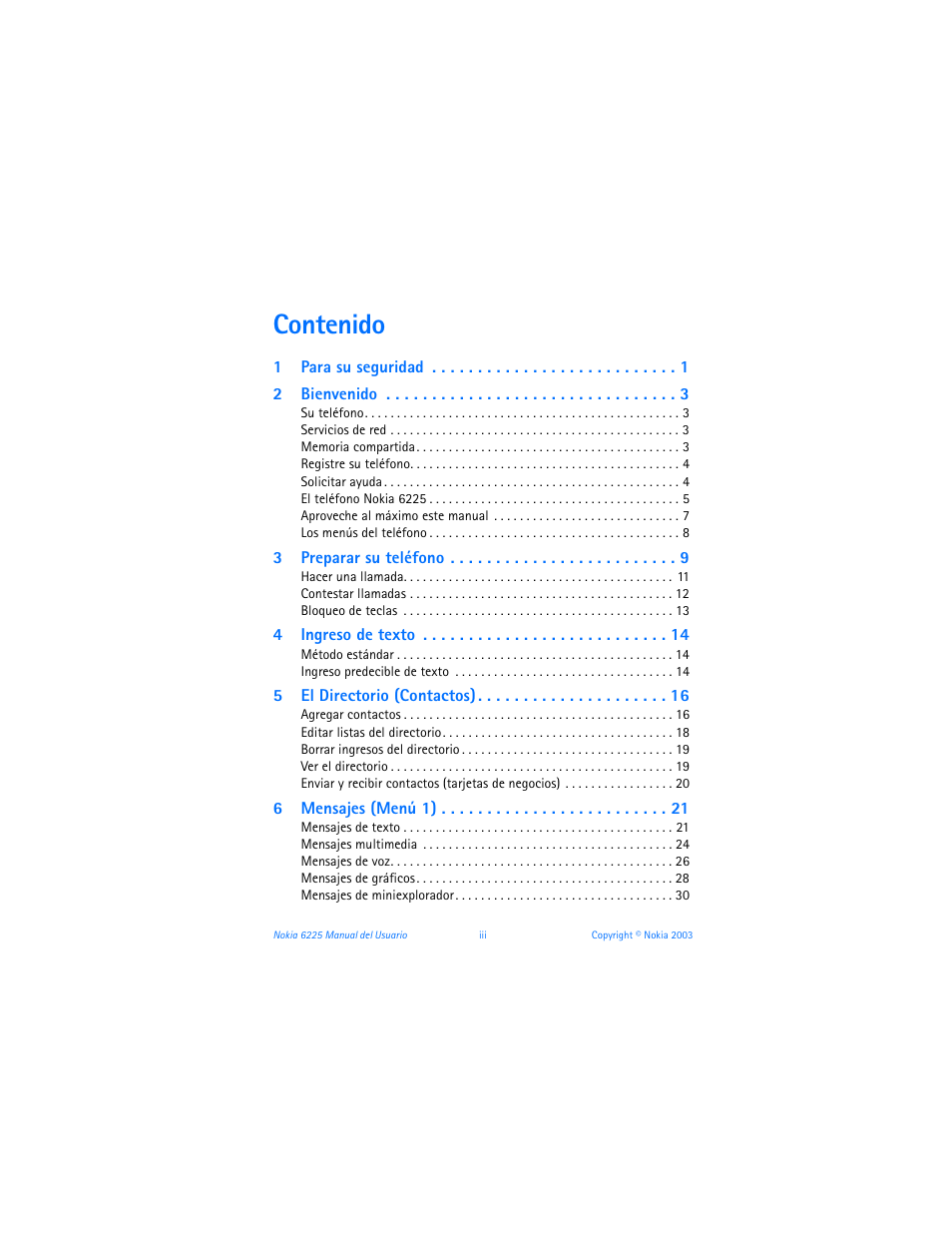 Nokia 6225 User Manual | Page 104 / 201