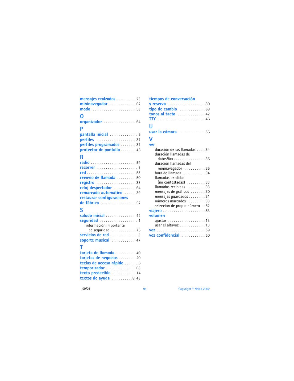 Nokia 6225 User Manual | Page 201 / 201