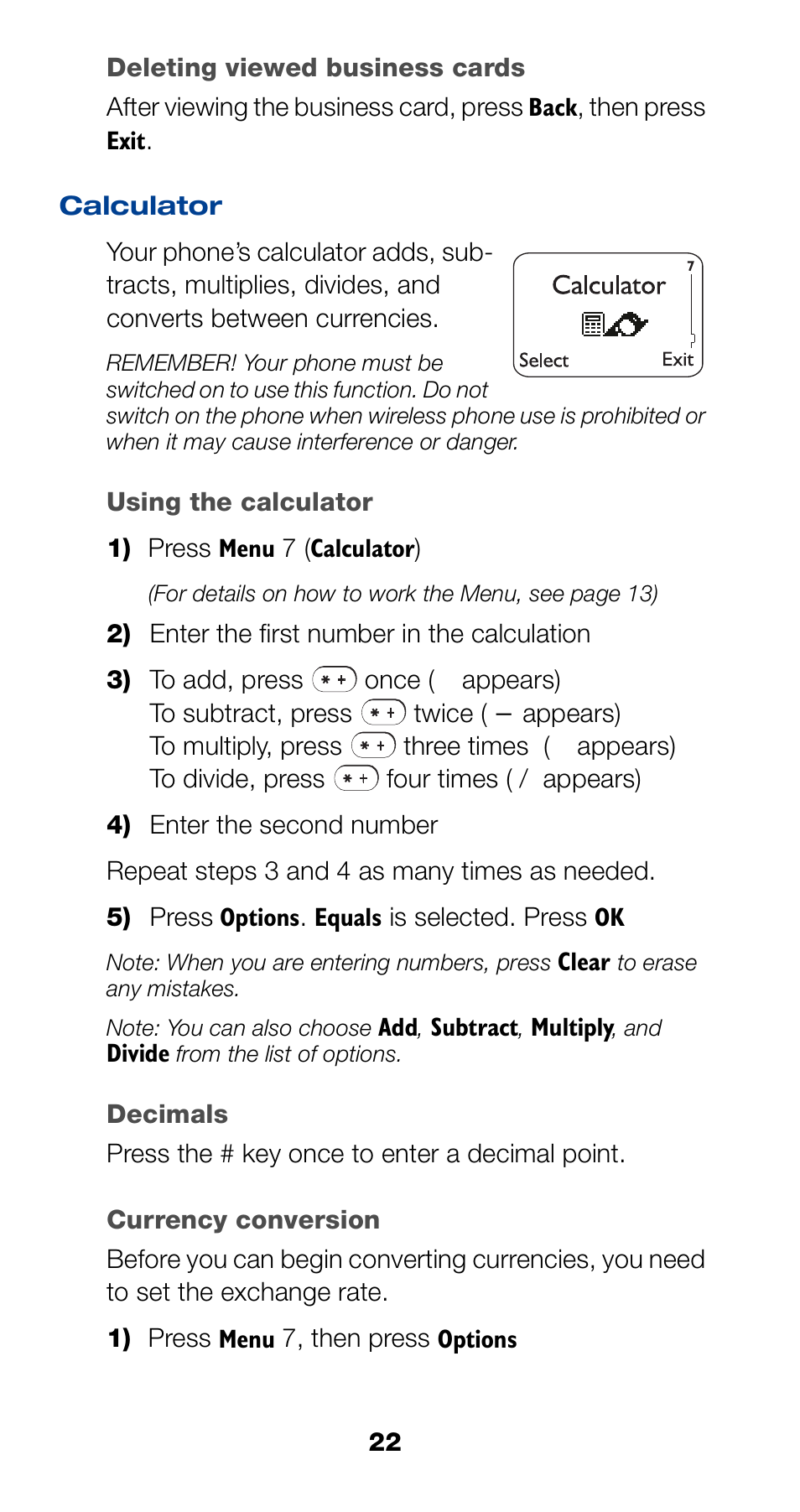Nokia 6190 User Manual | Page 24 / 112