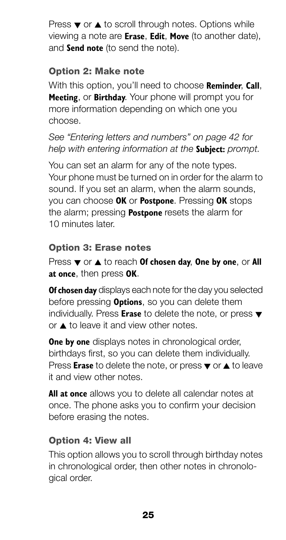Nokia 6190 User Manual | Page 27 / 112