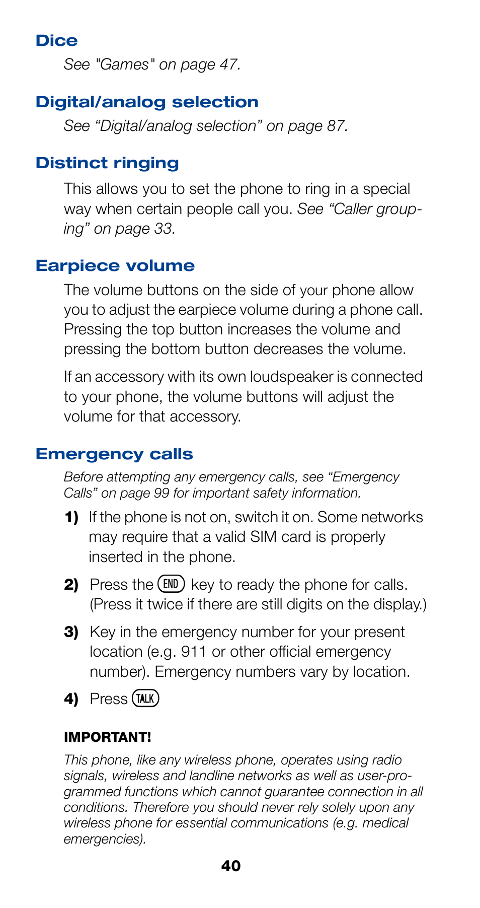 Nokia 6190 User Manual | Page 42 / 112