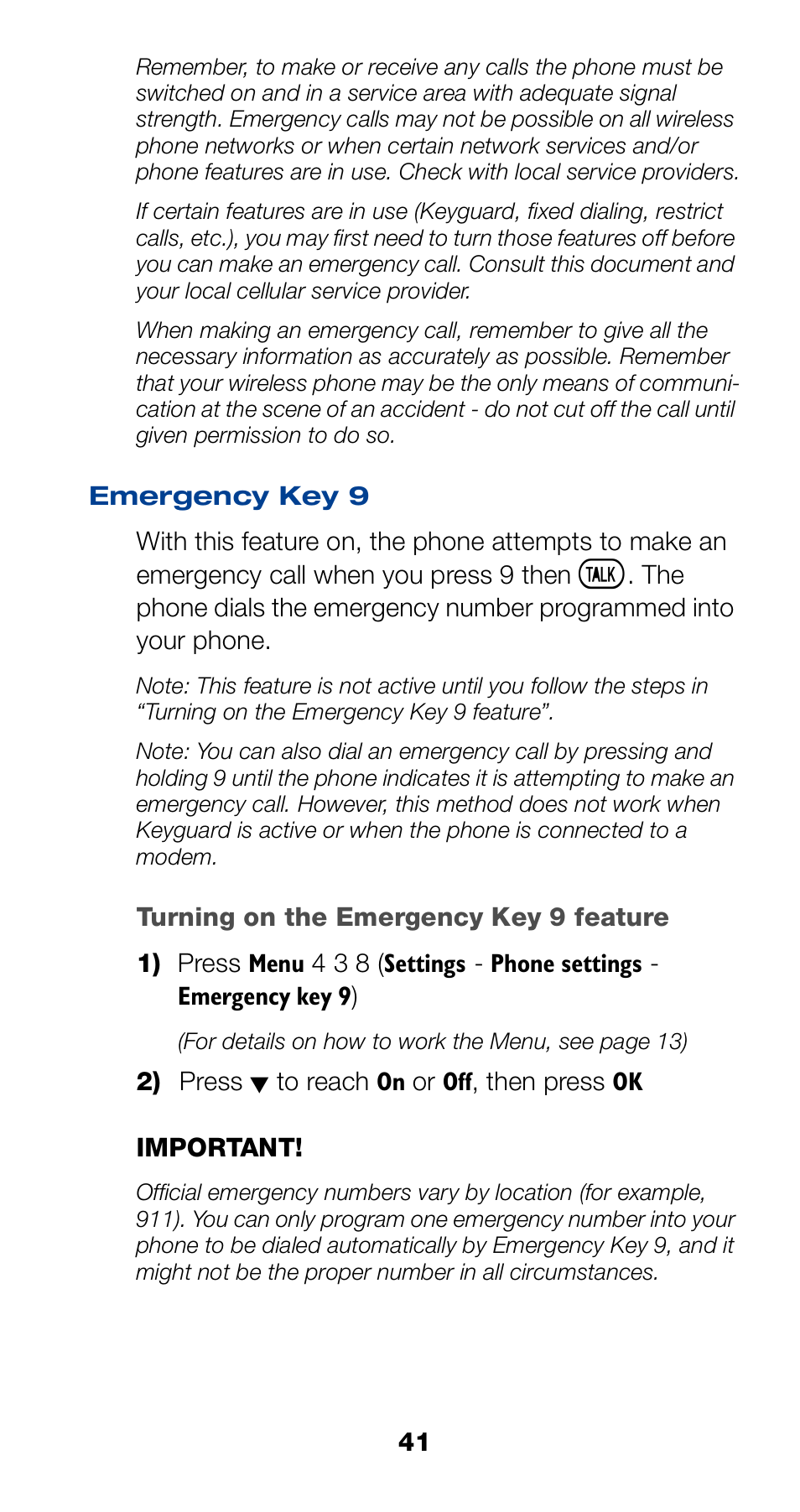 Nokia 6190 User Manual | Page 43 / 112