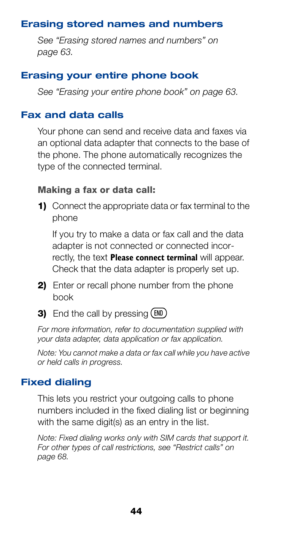 Nokia 6190 User Manual | Page 46 / 112