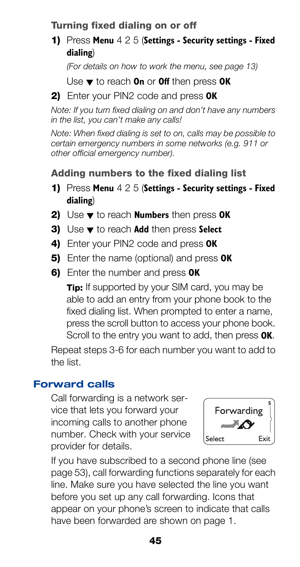 Nokia 6190 User Manual | Page 47 / 112