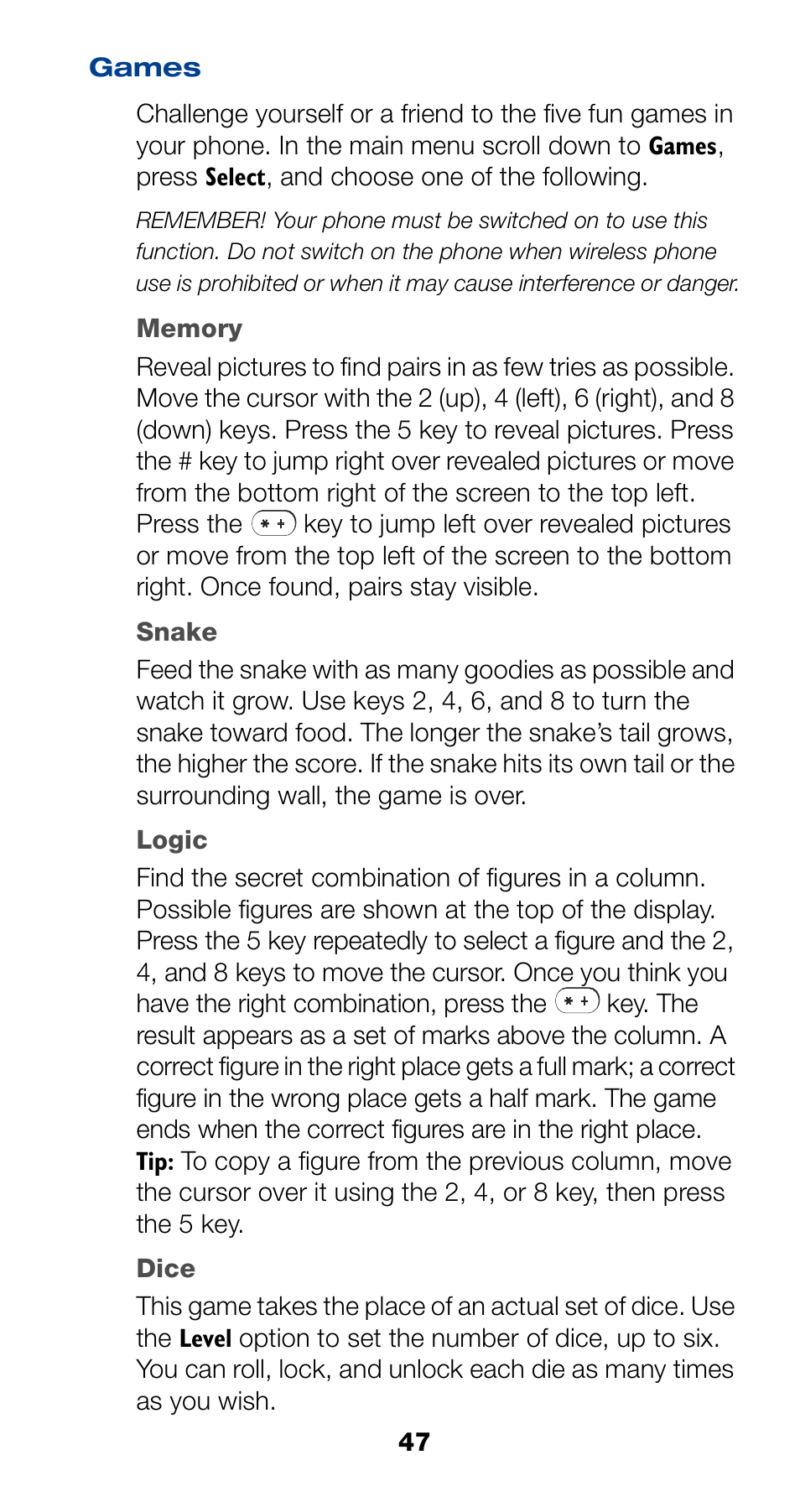 Nokia 6190 User Manual | Page 49 / 112