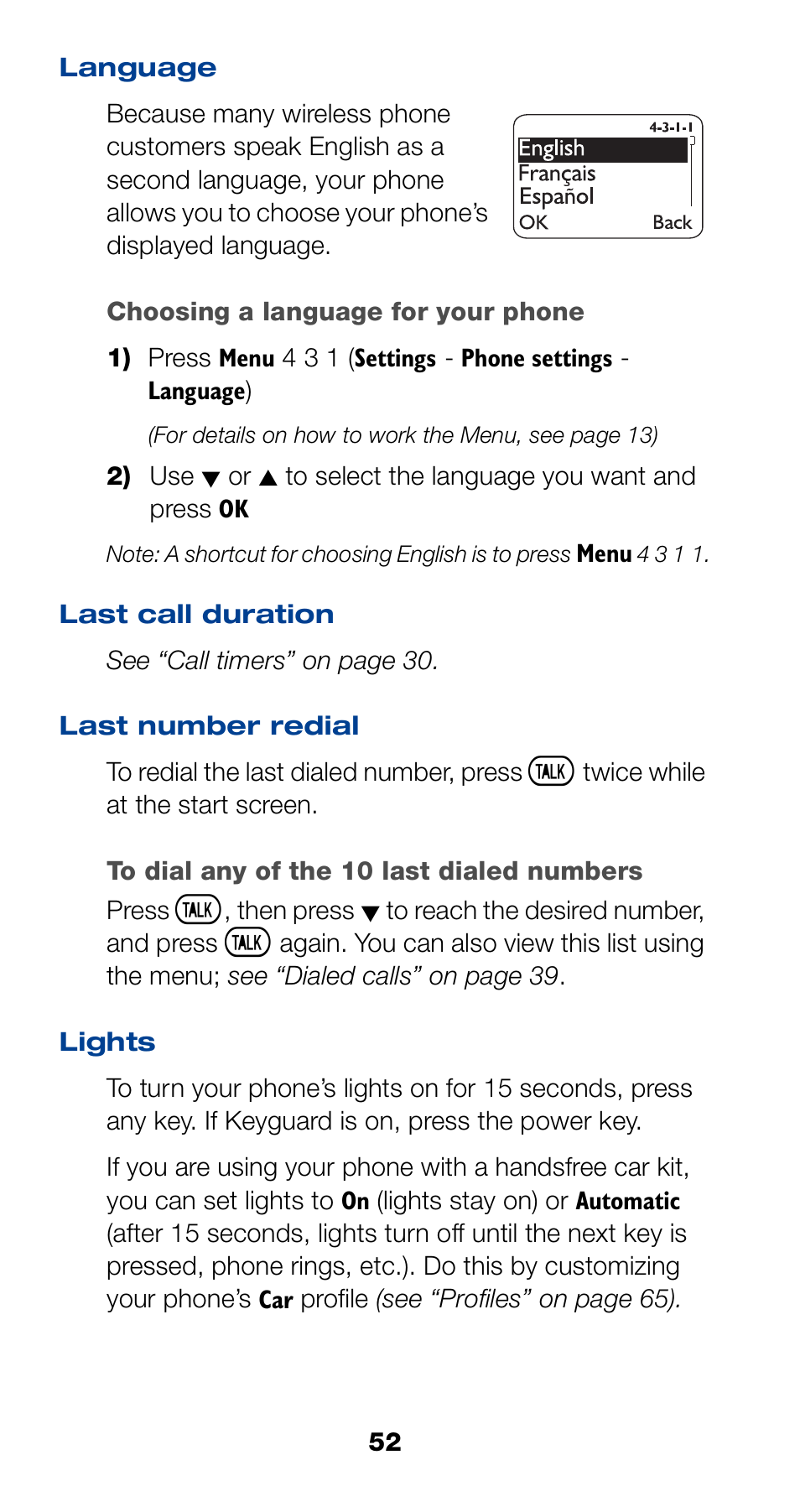 Nokia 6190 User Manual | Page 54 / 112