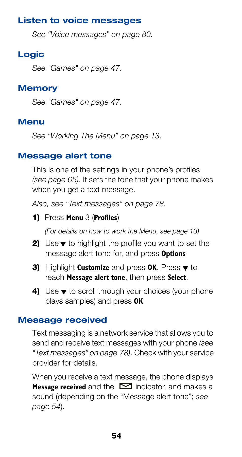 Nokia 6190 User Manual | Page 56 / 112