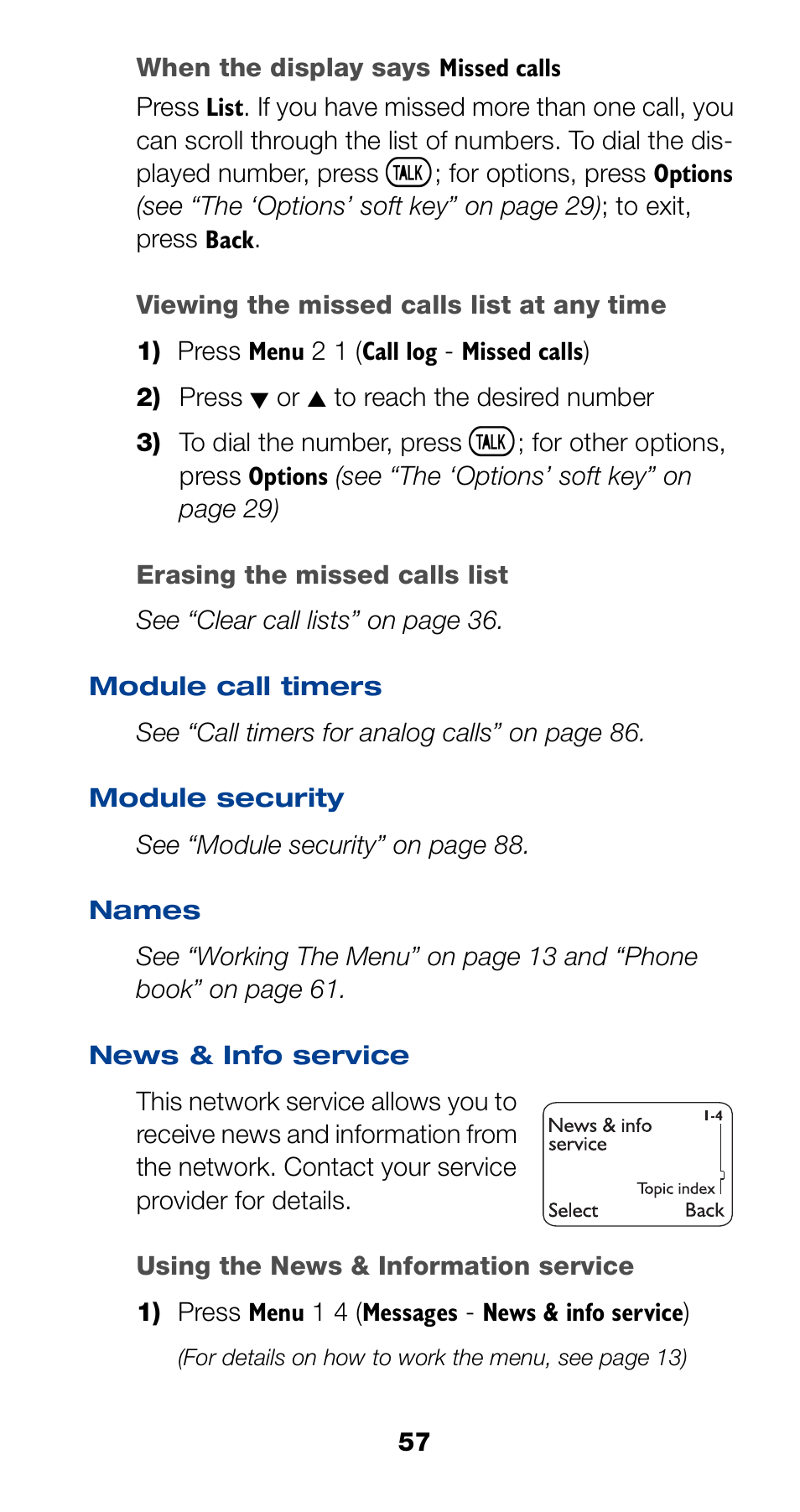 Nokia 6190 User Manual | Page 59 / 112