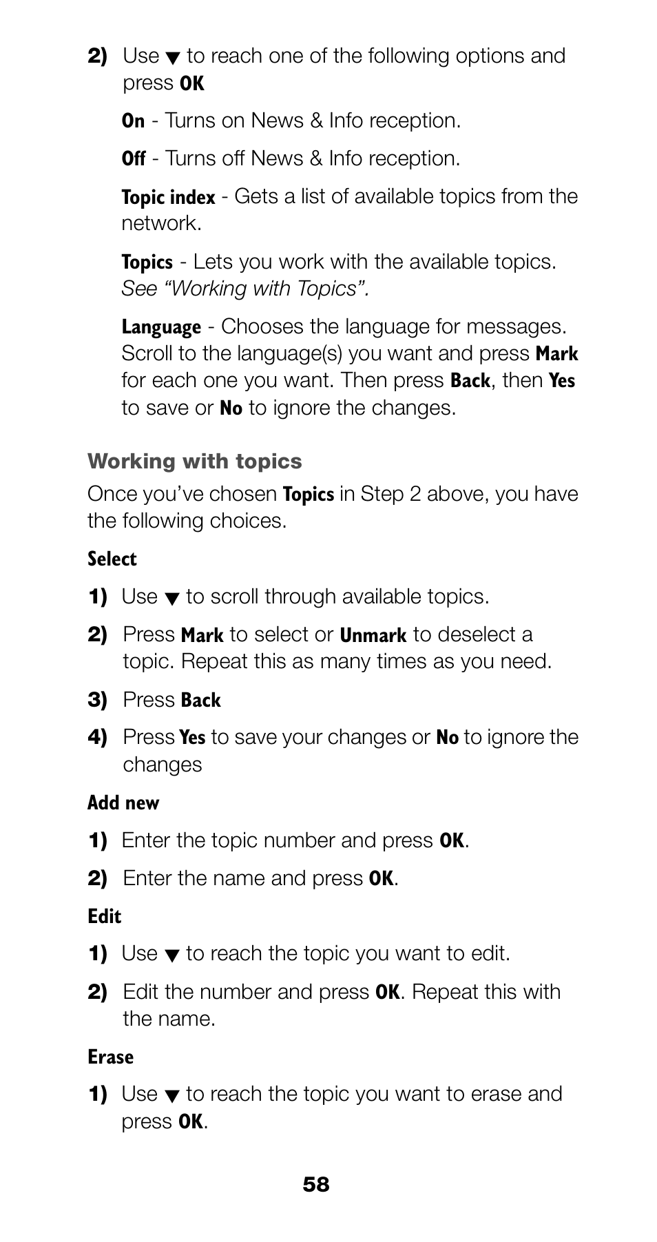 Nokia 6190 User Manual | Page 60 / 112