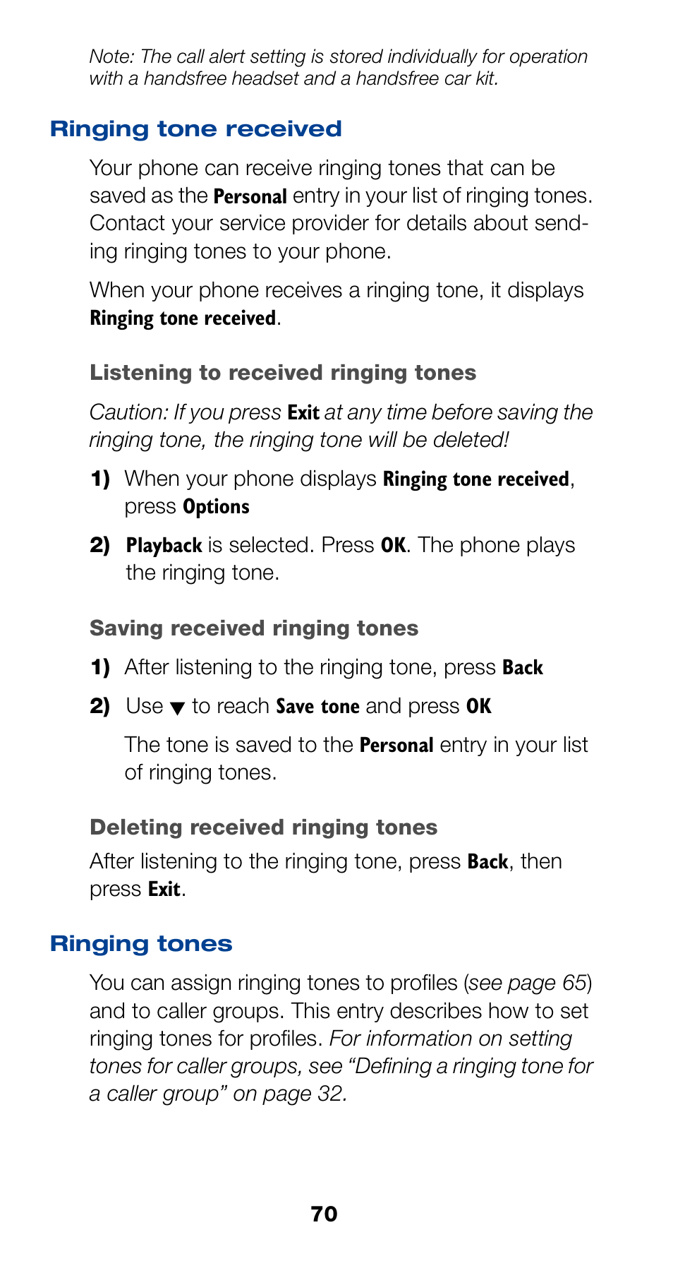 Nokia 6190 User Manual | Page 72 / 112