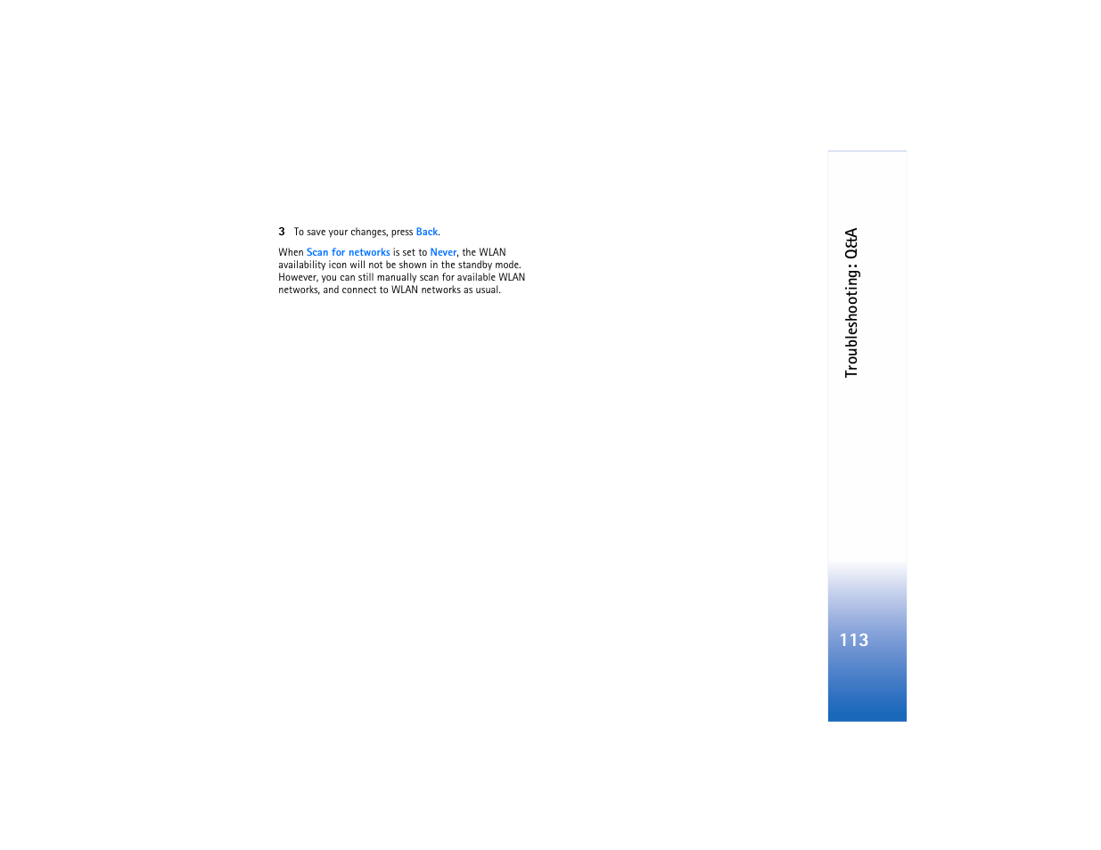 Troubleshooting: q&a | Nokia N80 User Manual | Page 114 / 131