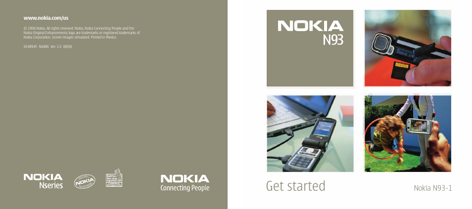 Nokia N93 User Manual | 17 pages